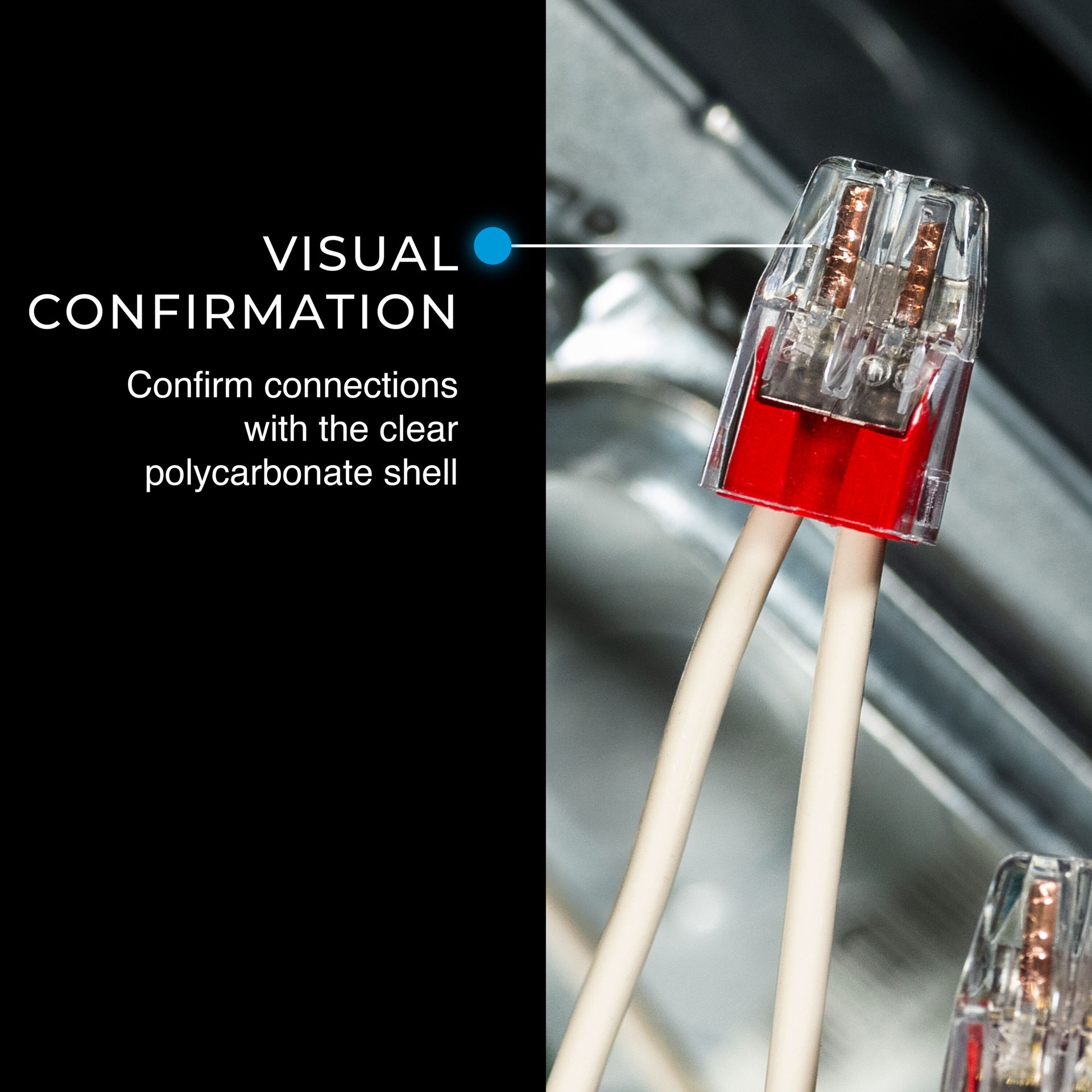 slide 4 of 6, IDEAL Push-in Wire Connectors 2 Red ( 100 -Pack ), 1 ct