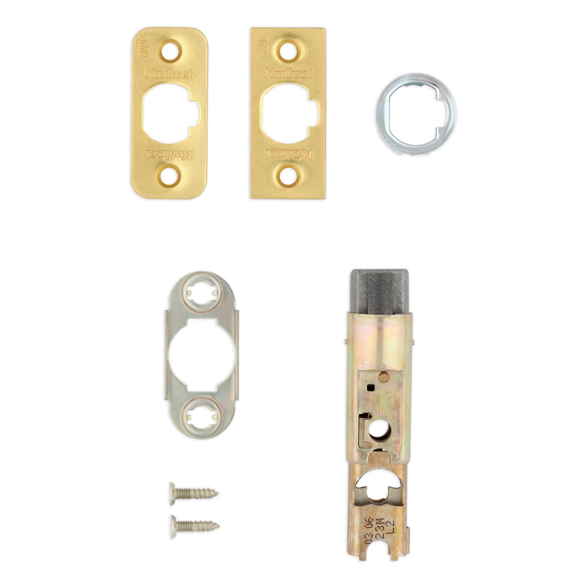 slide 5 of 6, Kwikset 19841 Adjustable Latch, 1 ct