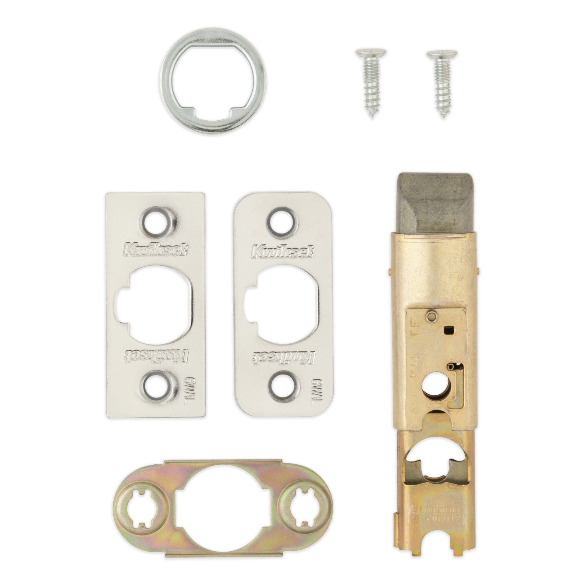 slide 3 of 6, Kwikset 19843 Adjustable Latch, 1 ct