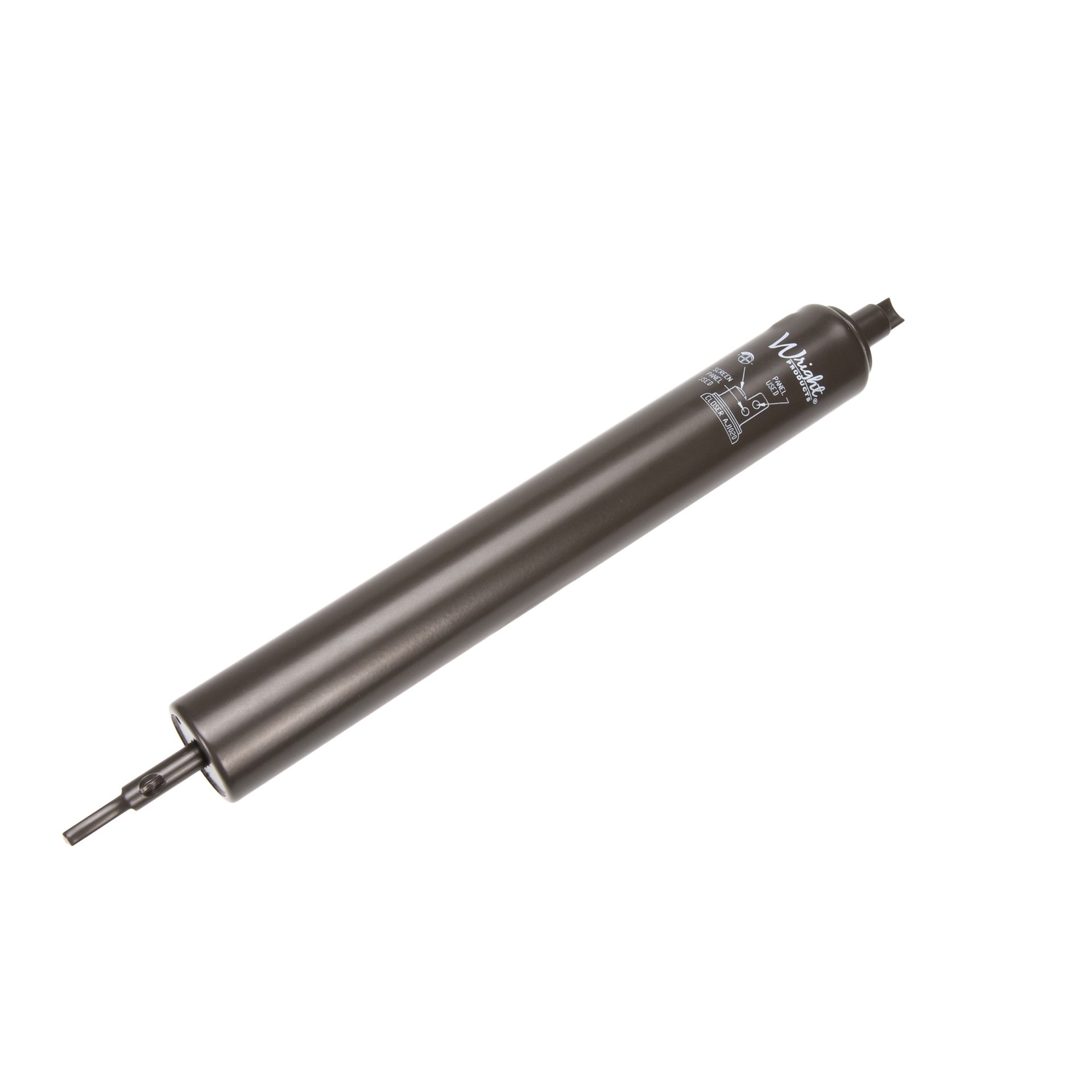 slide 2 of 6, WRIGHT PRODUCTS 12.265-in Pool Enclosure and Lanai Adjustable Bronze Die-cast Metal Hold Open Push-button Screen/storm Door Hardware Kit, 1 ct