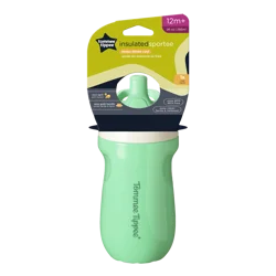 Tommee Tippee Insulated Spill Proof Toddler Straw Cup, Blue