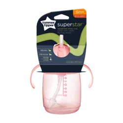 Tommee Tippee Superstar 6M+ Weighted Straw Cup