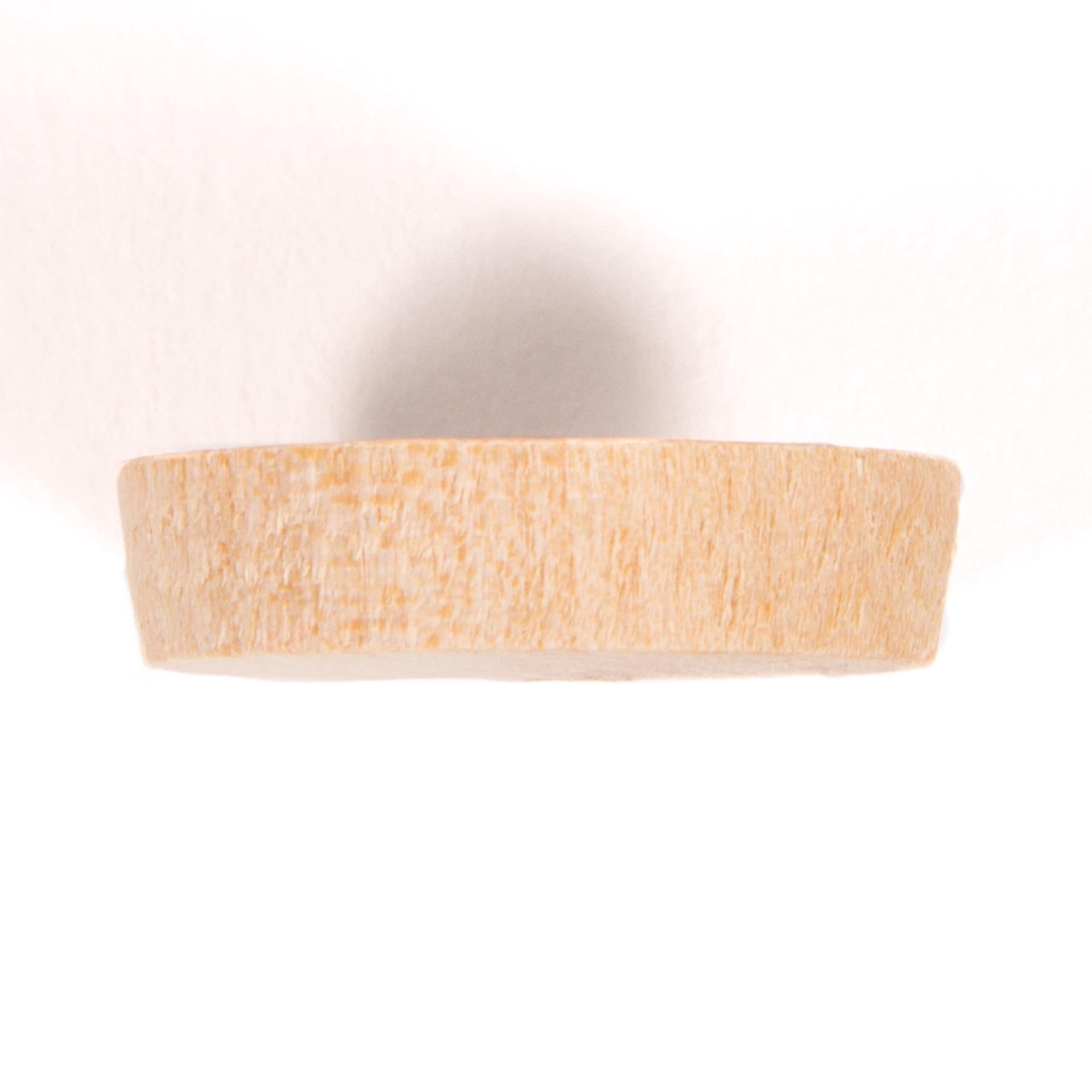 slide 4 of 6, Madison Mill 6 -Pack 1 x 0.25 Poplar Wood Flat head plug, 1 ct