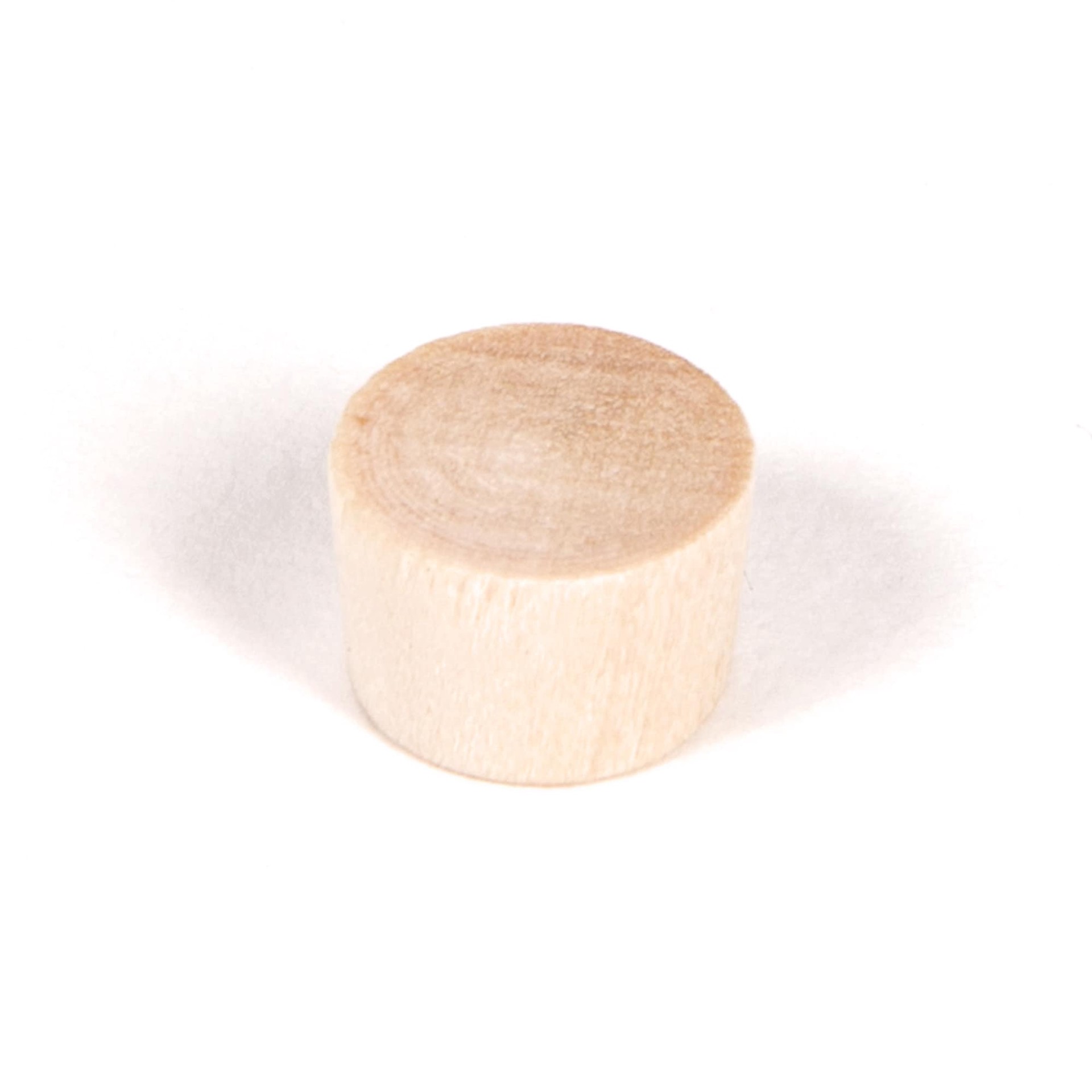 slide 2 of 6, Madison Mill 20 -Pack 0.375 x 0.25 Poplar Wood Flat head plug, 1 ct