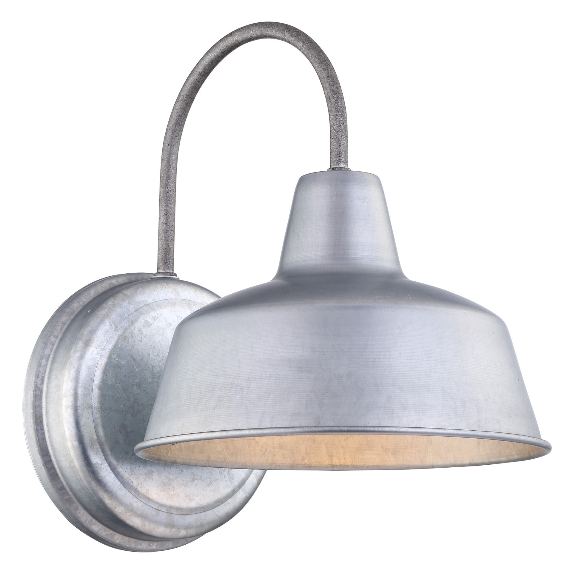 slide 2 of 6, Project Source Ellicott 1 -Light 10.75-in H Gray Hardwired Dark Sky Outdoor Wall Light, 1 ct