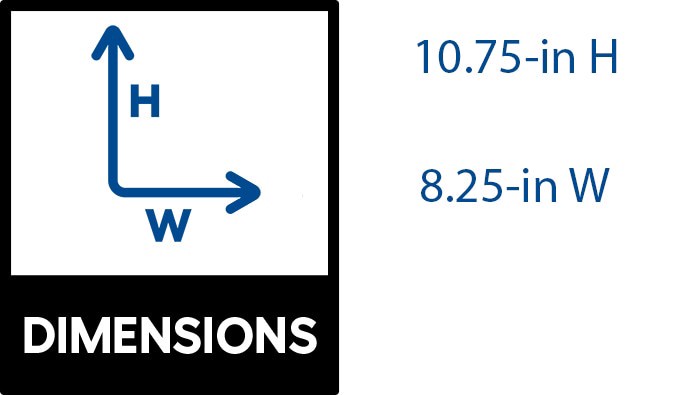 slide 6 of 6, Project Source Ellicott 1 -Light 10.75-in H Gray Hardwired Dark Sky Outdoor Wall Light, 1 ct