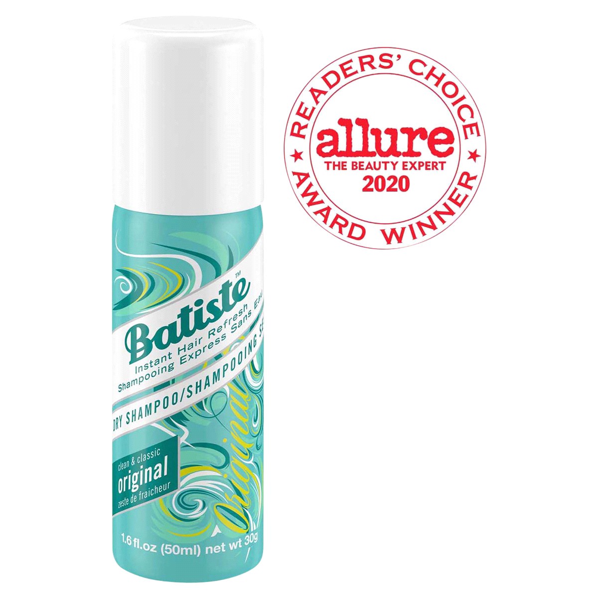 slide 5 of 5, Batiste Dry Shampoo, Clean & Classic, Original, 1.6 oz