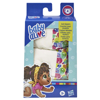 slide 3 of 5, Baby Alive Doll Diapers Each Sold Separately, 4 ct