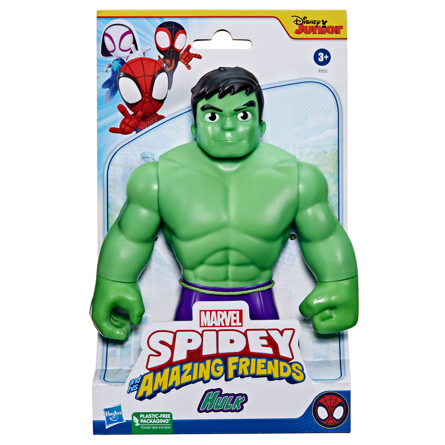 slide 2 of 4, Spider-Man Spidey and Friends Supersized Hulk, 1 ct