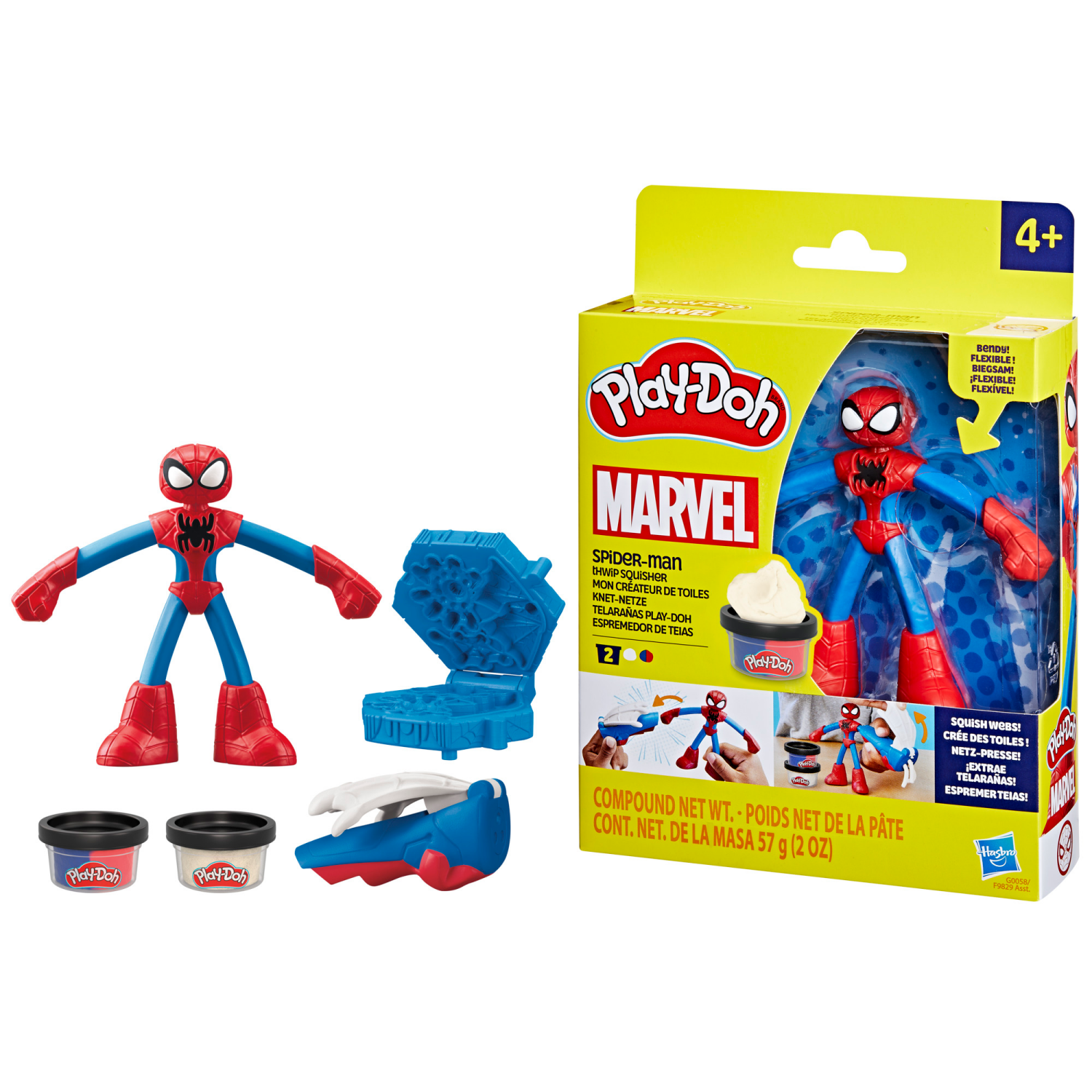 slide 1 of 3, PLAY DOH Play-Doh Marvel Figures Assortment - Styles may vary, 1 ct