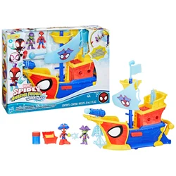 Spidey and His Amazing Friends Pirate Ship Toy Vehicle Playset