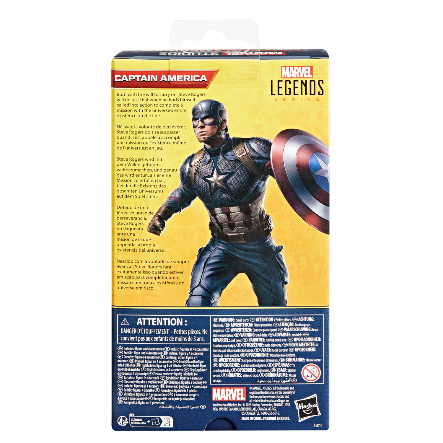 slide 5 of 5, Avengers Marvel Legends Series Captain America Action Figure, 1 ct