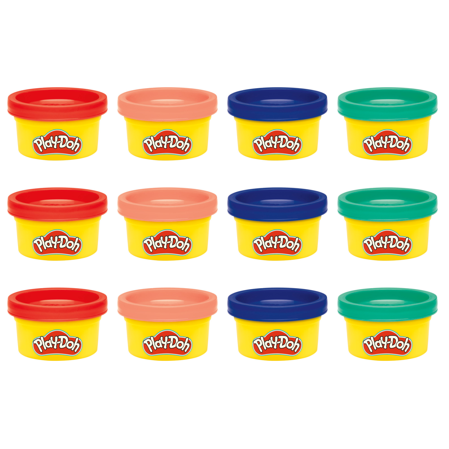 slide 2 of 5, Play-Doh Mini 12-Pack Treats & Favors Set, 12 ct