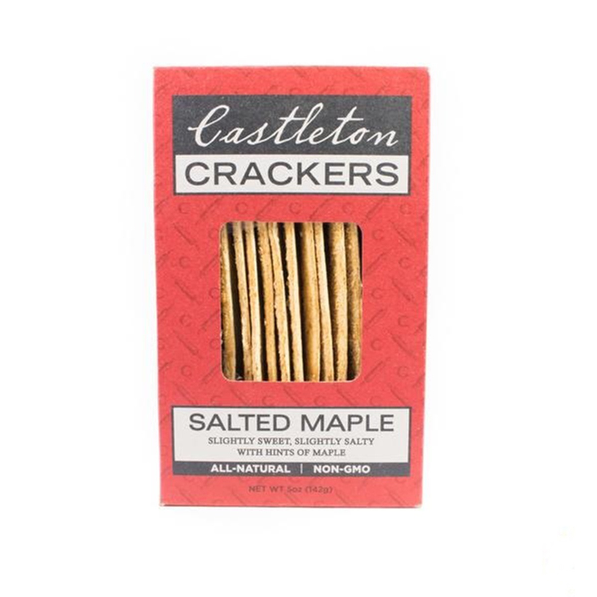 slide 1 of 1, Castleton Crackers Salted Maple Crackers, 5 oz