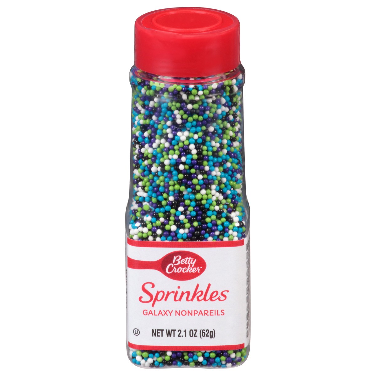 slide 1 of 10, Betty Crocker Galaxy Nonpareils SprinklesBottle, 2.1 oz