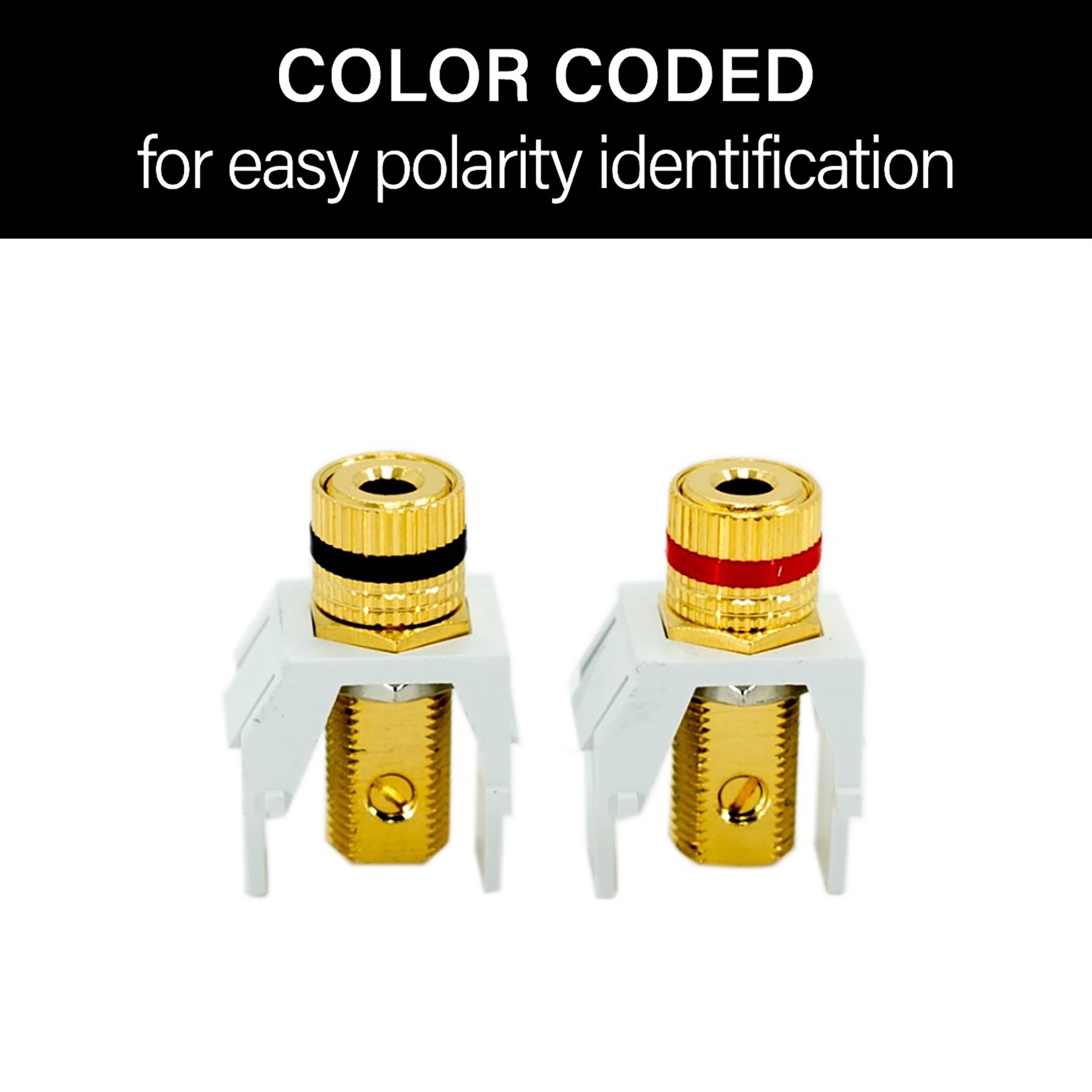 slide 3 of 4, Legrand 2-Pack Plastic Wall Jack, 1 ct