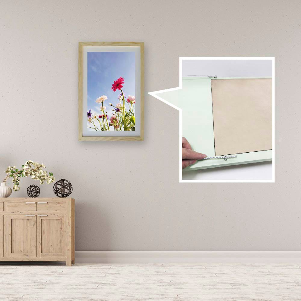 slide 4 of 5, Project Source Steel 100-lb Capacity Wire hangers, 1 ct