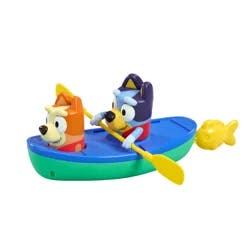 Bluey TOMY Toomies Bluey Pull and Go Canoe Bluey Bath Toy