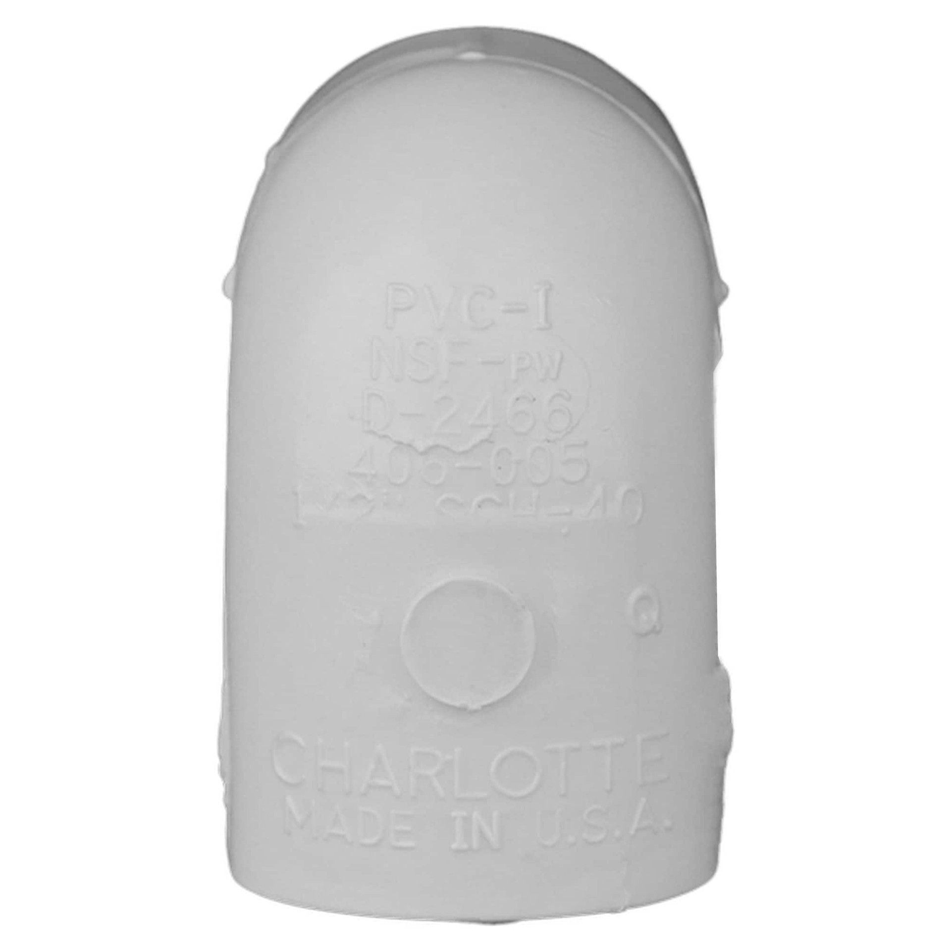 slide 3 of 6, Charlotte Pipe 2-in 90-Degree Schedule 40 PVC Elbow, 1 ct