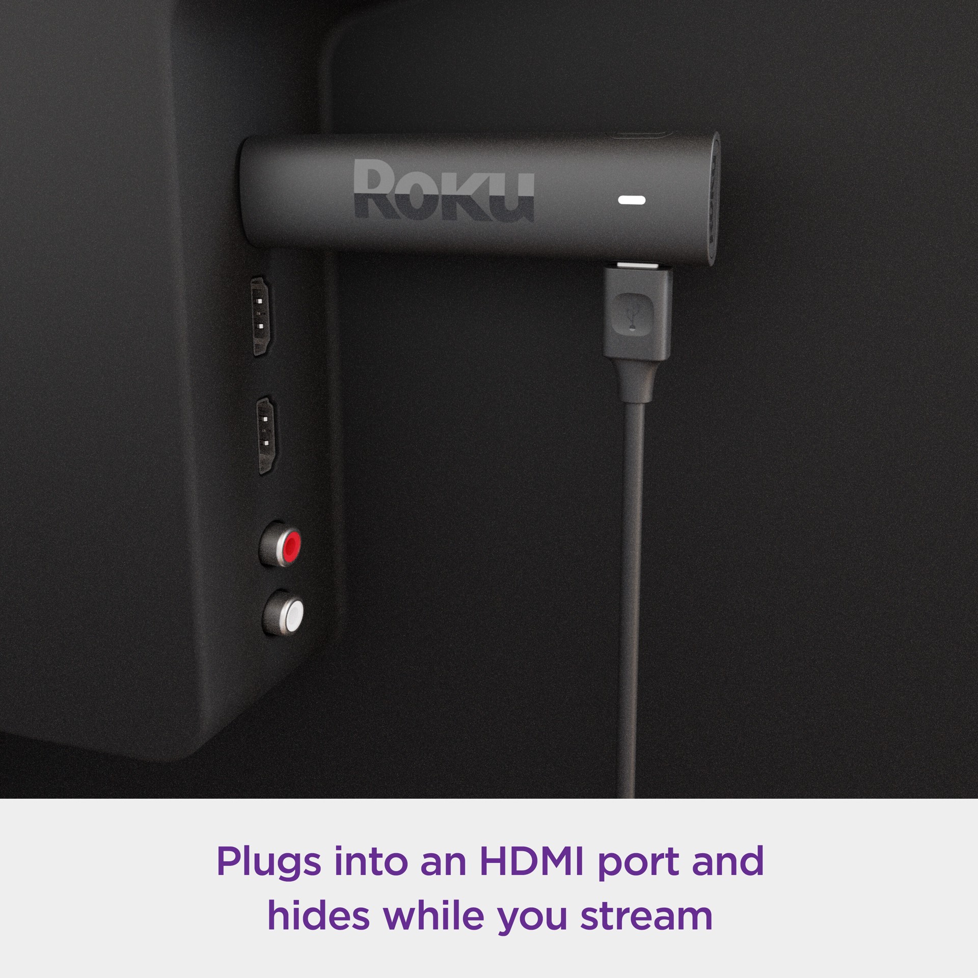 slide 3 of 6, Roku Stick HD/4K/HDR/Dolby Vision Smart Streaming Device with Remote Control Included, 1 ct