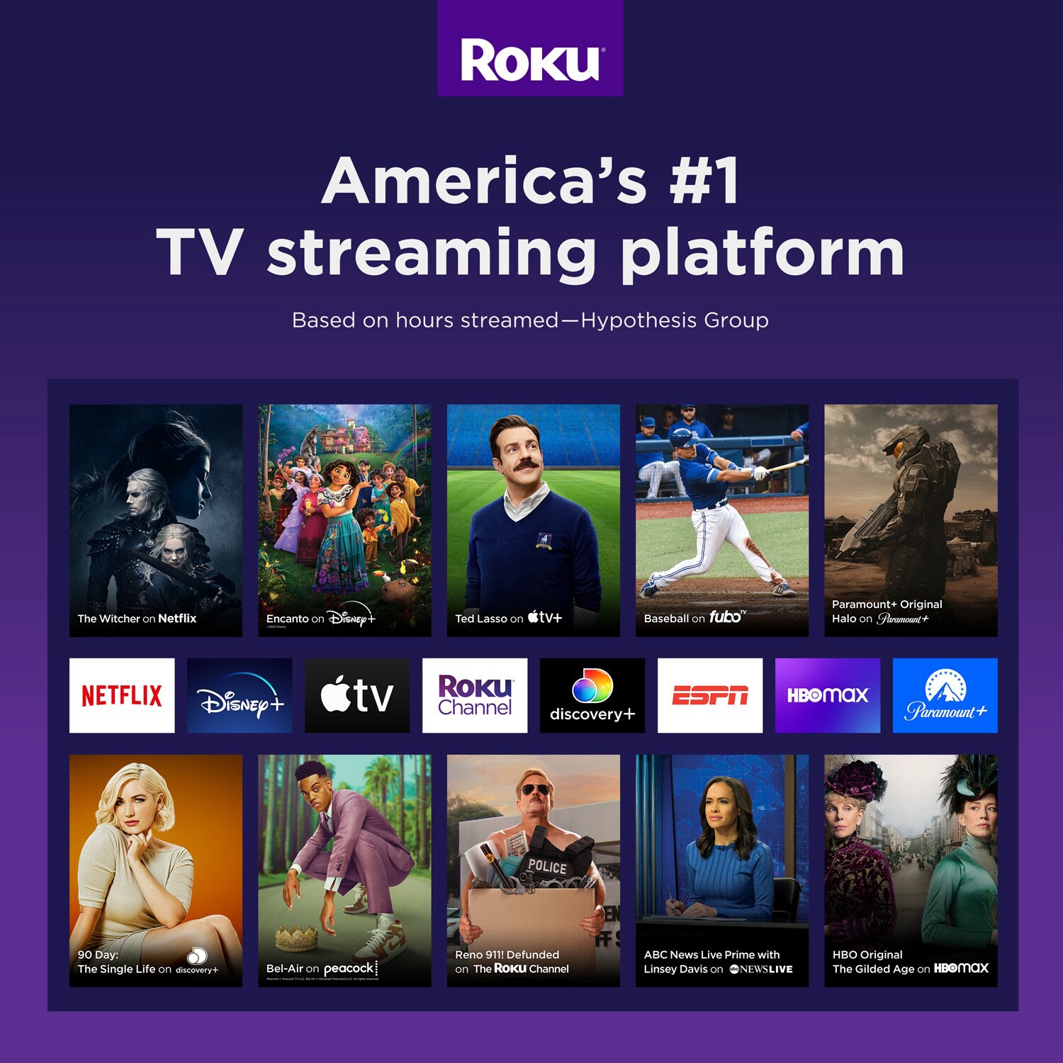 slide 5 of 6, Roku Stick HD/4K/HDR/Dolby Vision Smart Streaming Device with Remote Control Included, 1 ct