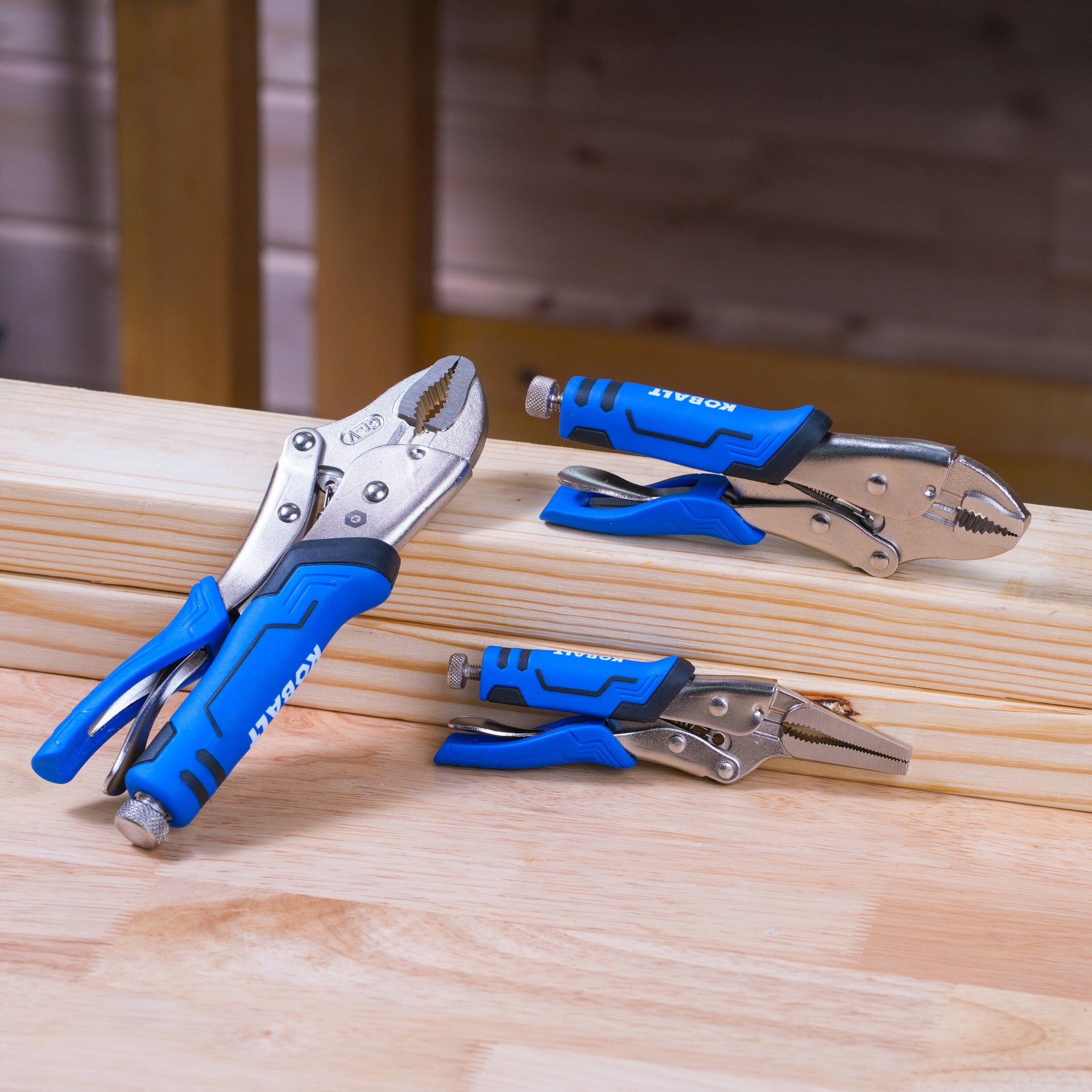 slide 6 of 6, Kobalt Locking plier set 3 -Piece, 1 ct