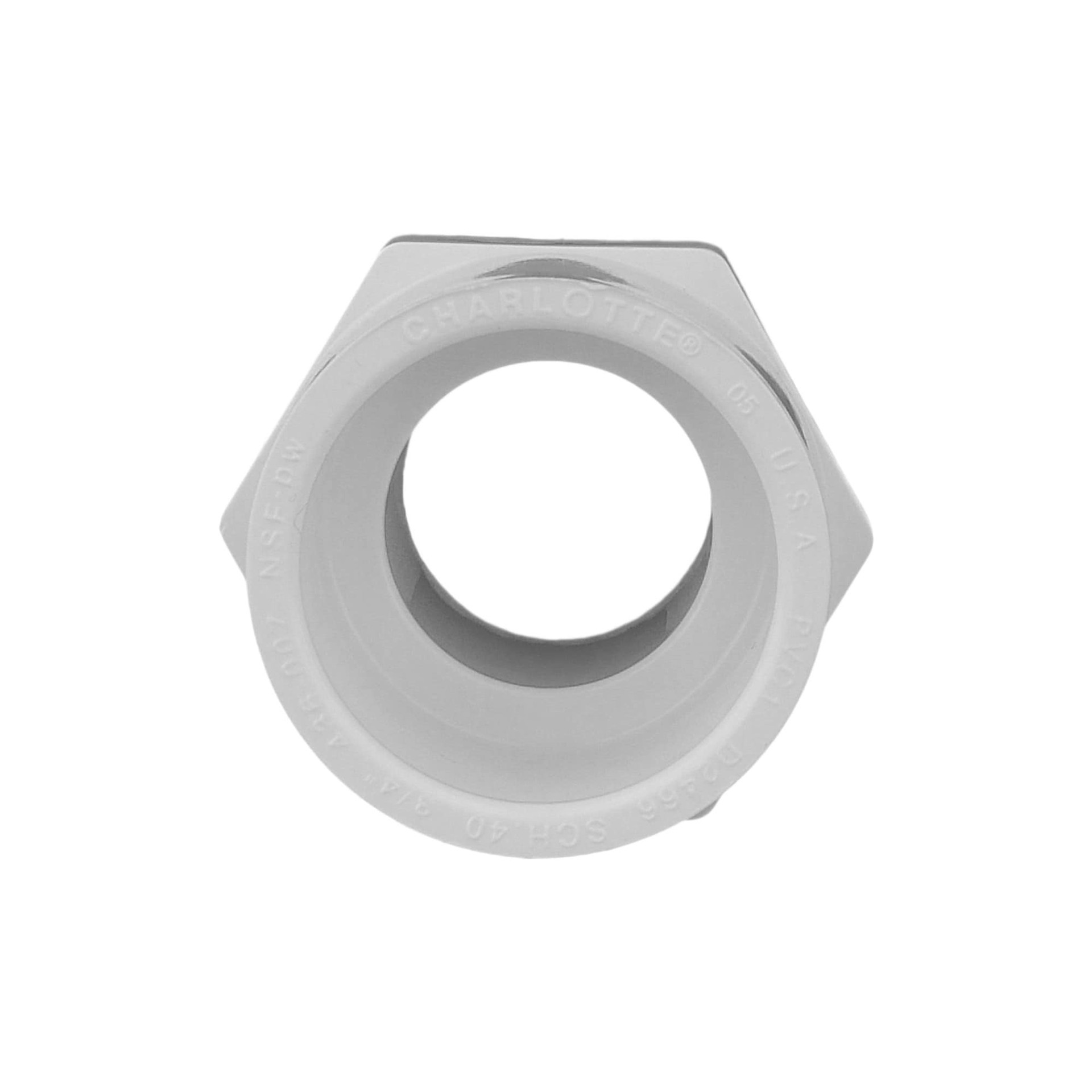 slide 2 of 6, Charlotte Pipe 1-1/2-in Schedule 40 PVC Male Adapter, 1 ct