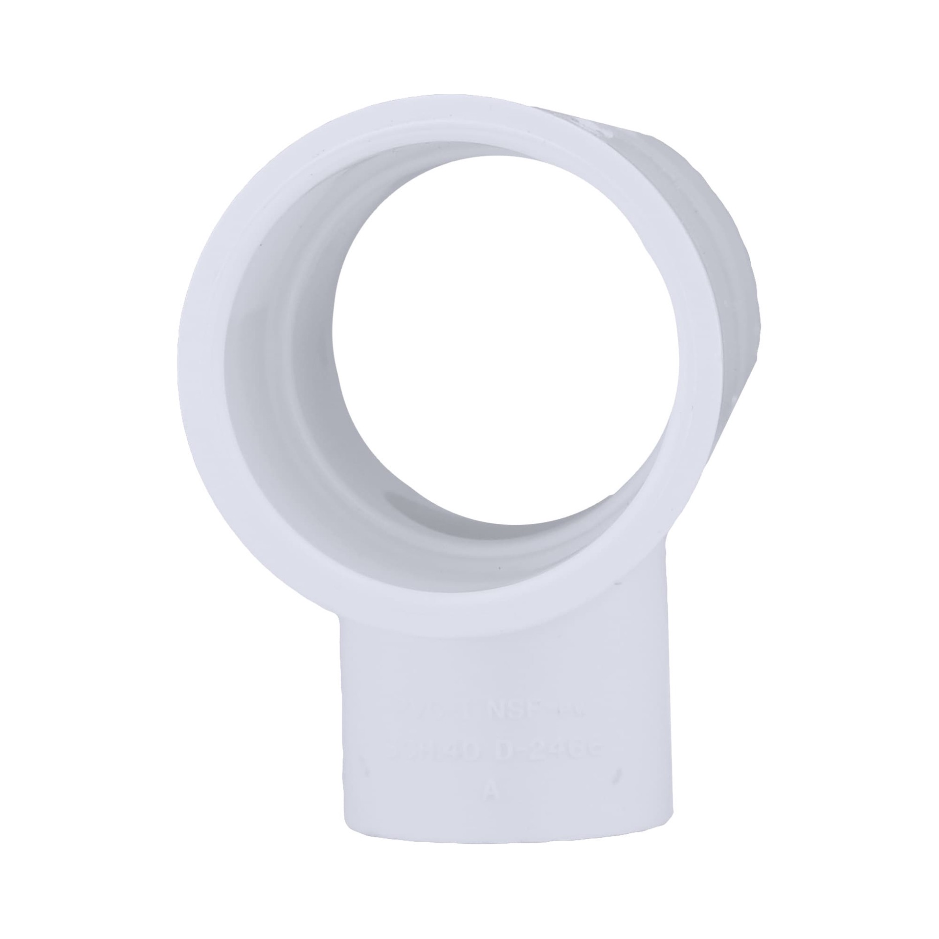 slide 2 of 6, Charlotte Pipe 2-in x 2-in x 1/2-in Schedule 40 PVC Reducing Tee, 1 ct