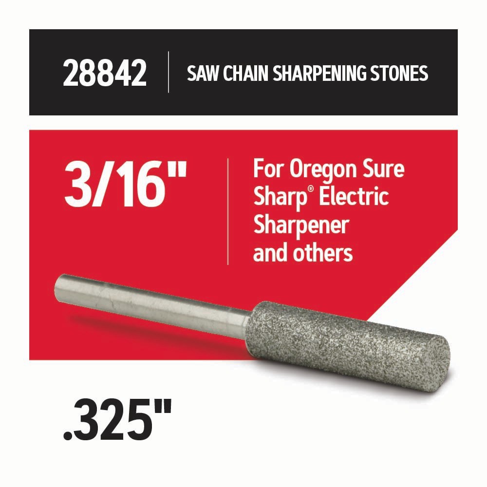 slide 2 of 5, Oregon 3/16-in x 0.187-in Chainsaw Sharpening File, 1 ct