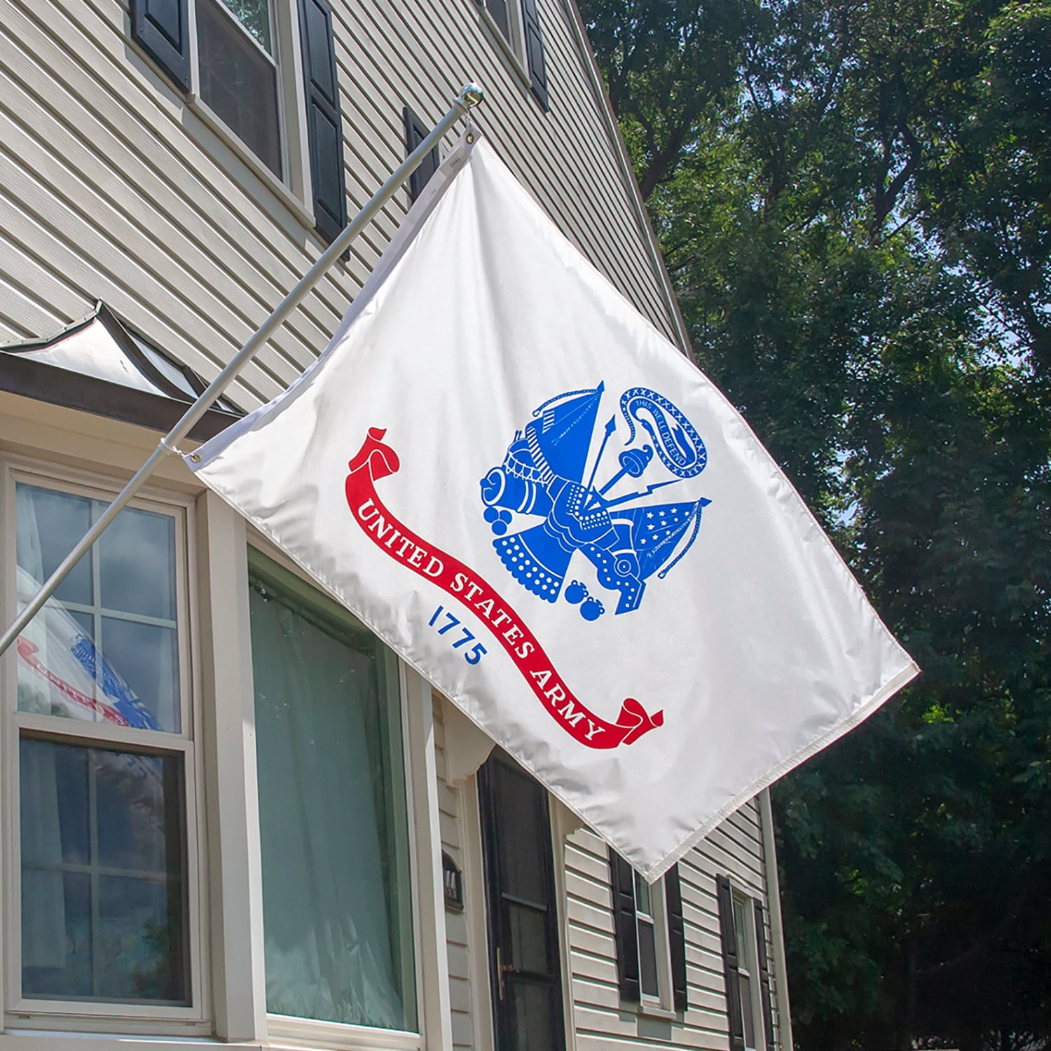 slide 2 of 5, Valley Forge Flag 5.23-ft W x 2.92-ft H Military Army Flag, 1 ct