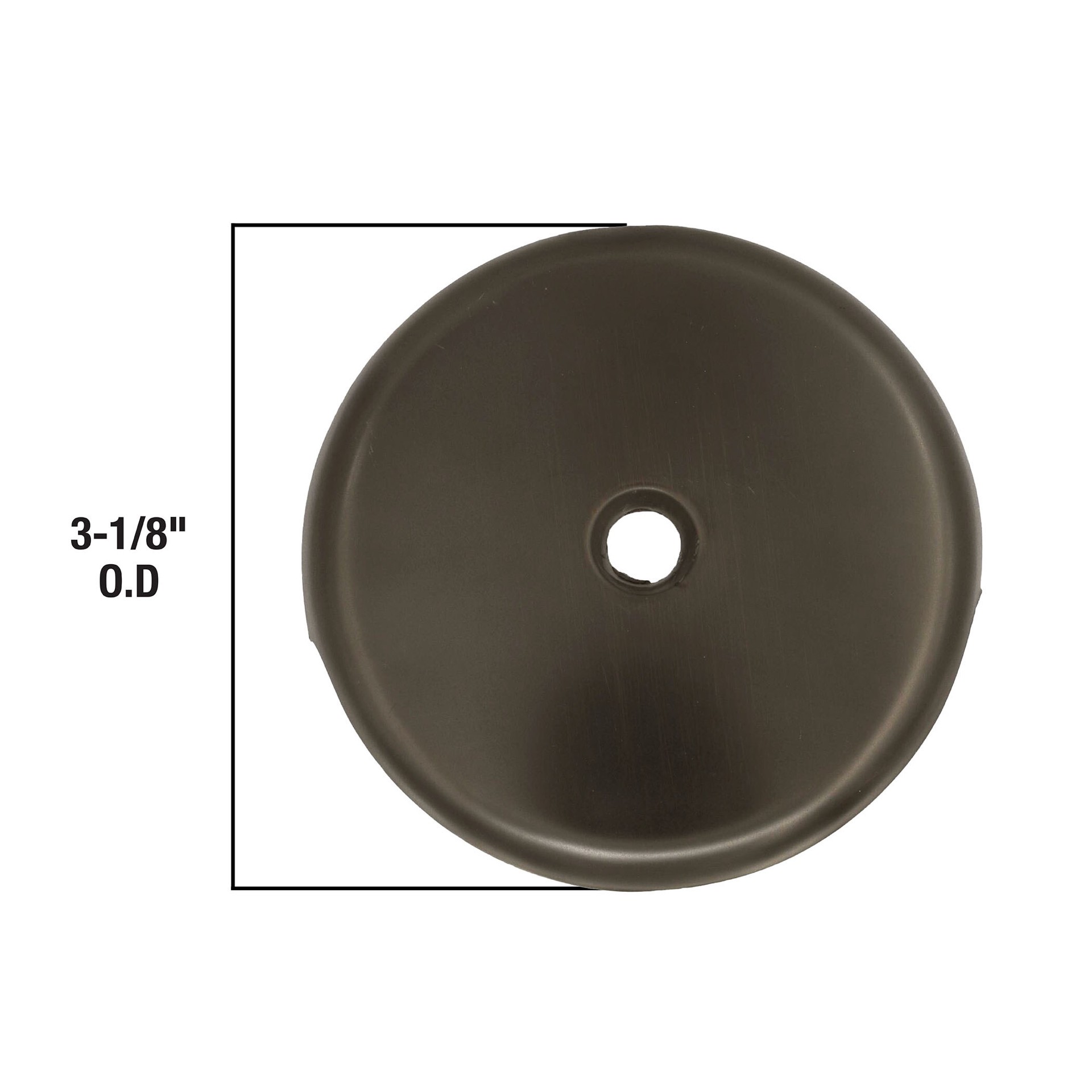 slide 5 of 5, Danco Single Hole Overflow Plate In Oil Rubbed Bronze, 1 ct