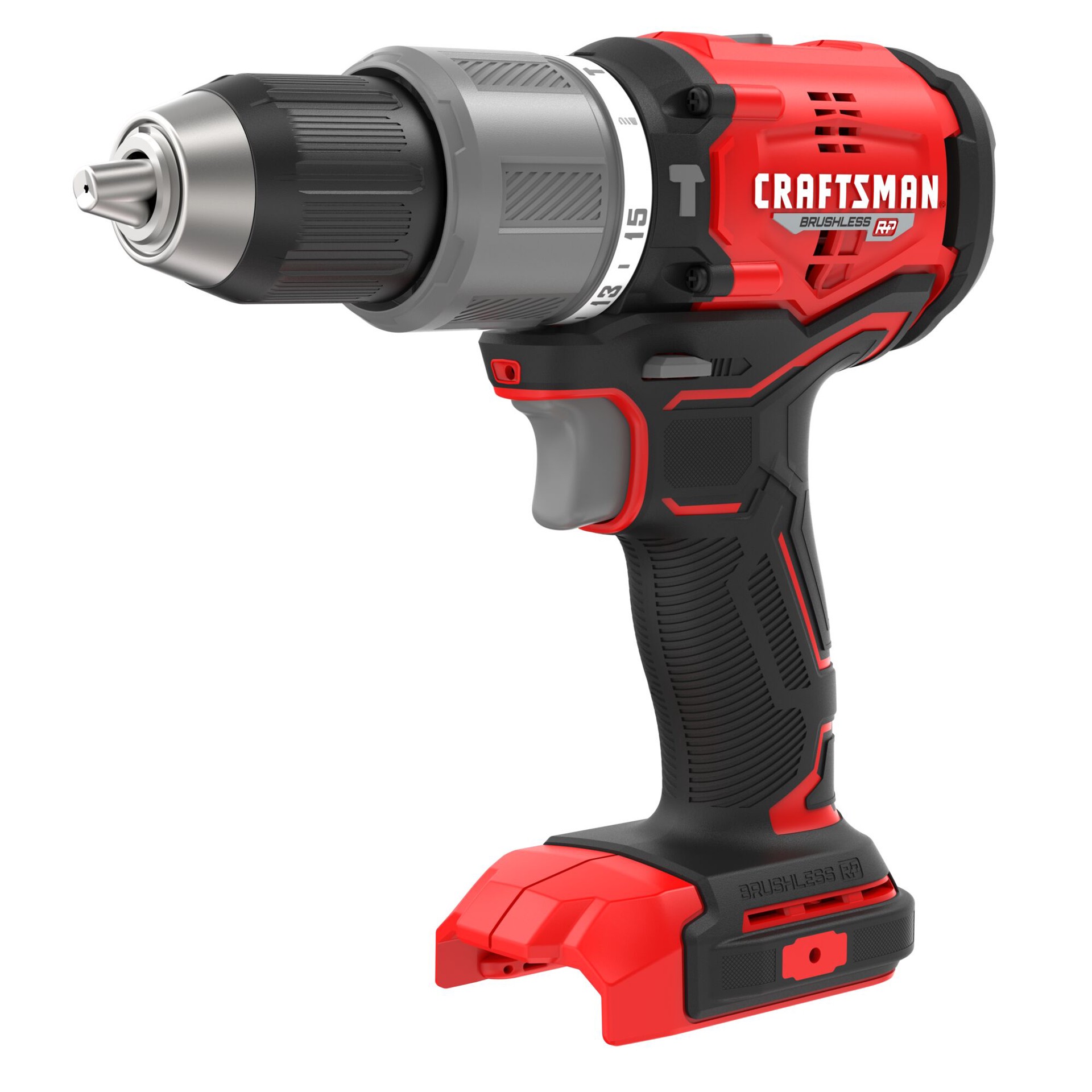 slide 1 of 6, CRAFTSMAN V20 RP 1/2-in 20-volt max Variable Speed Brushless Cordless Hammer Drill, 1 ct