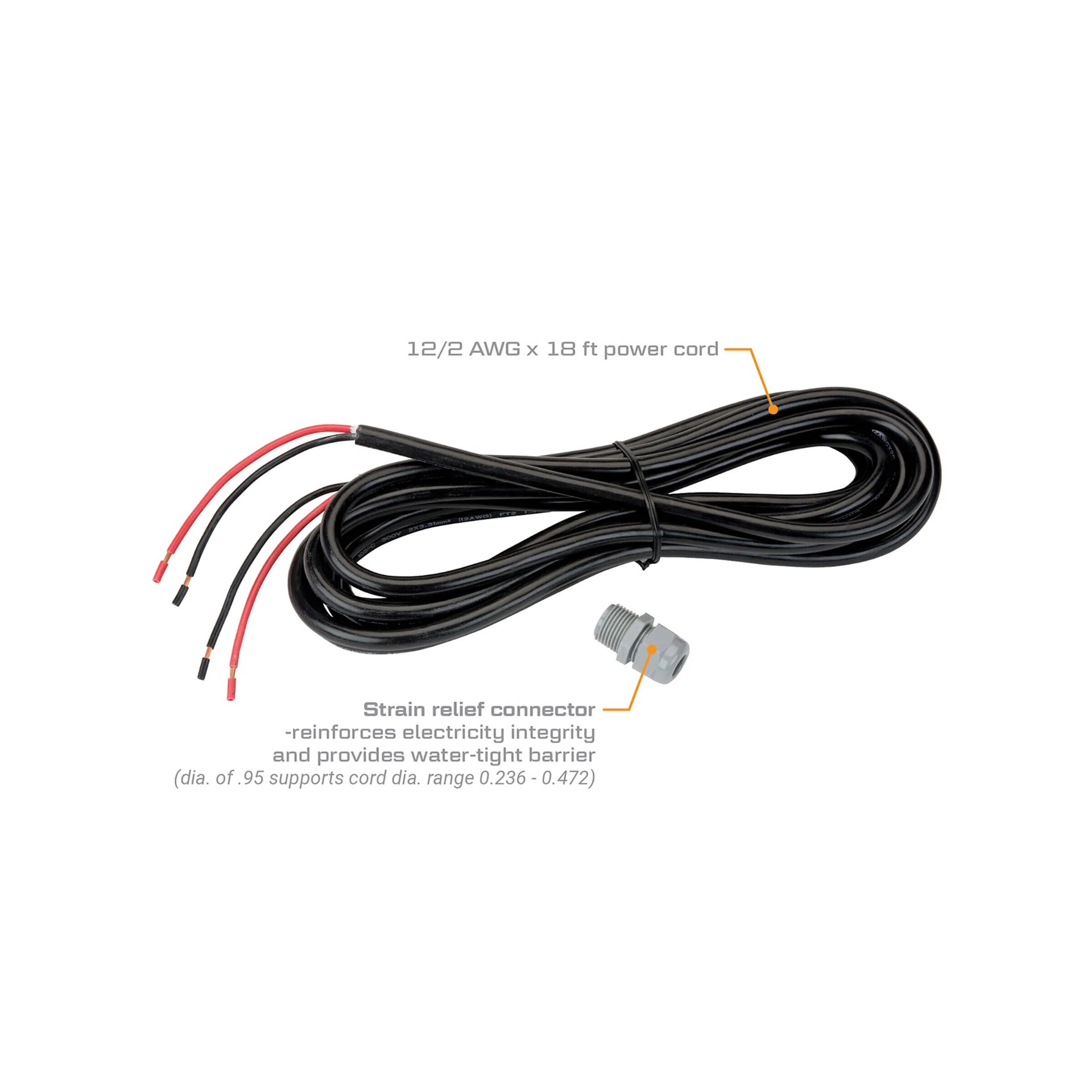 slide 2 of 3, GPI 18' Power Cord for Fuel Transfer Pump 1 -Count Ethanol Free 4-cycle fuel, 1 ct