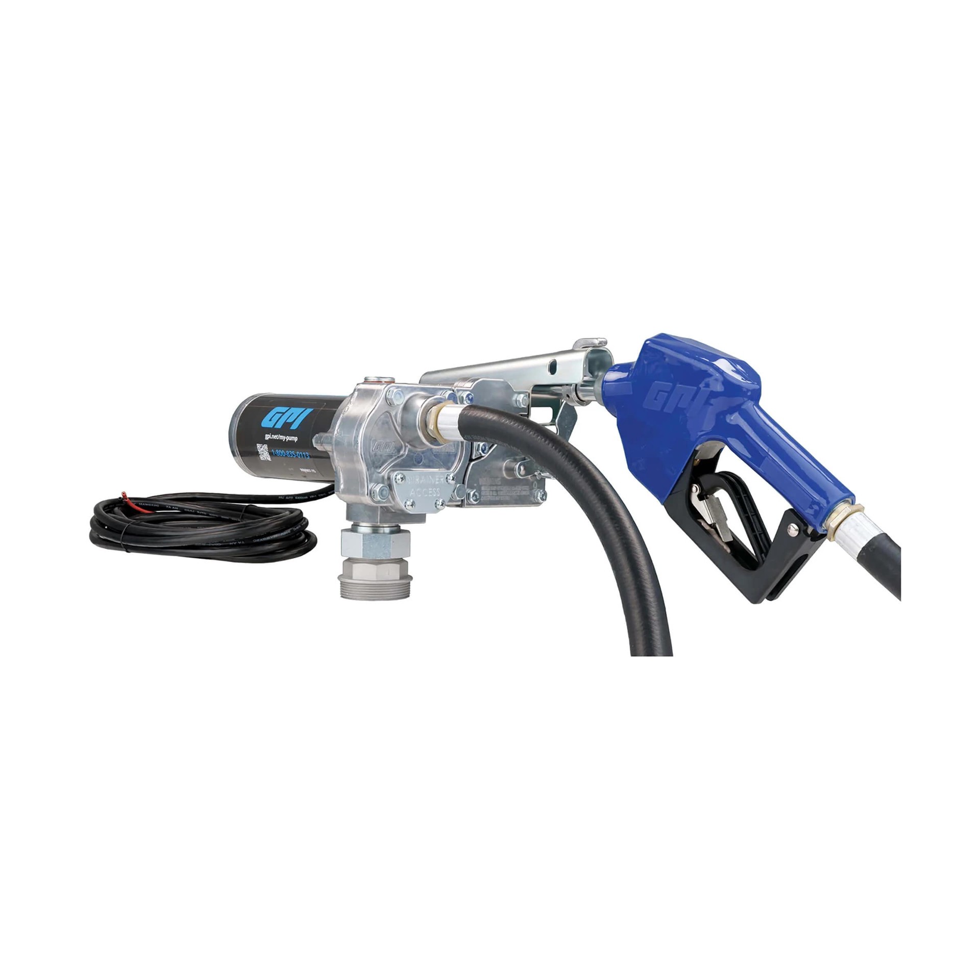 slide 1 of 6, GPI M-150S-AU Fuel Transfer Pump w/Auto Nozzle 1 -Count Ethanol Free 4-cycle fuel, 1 ct