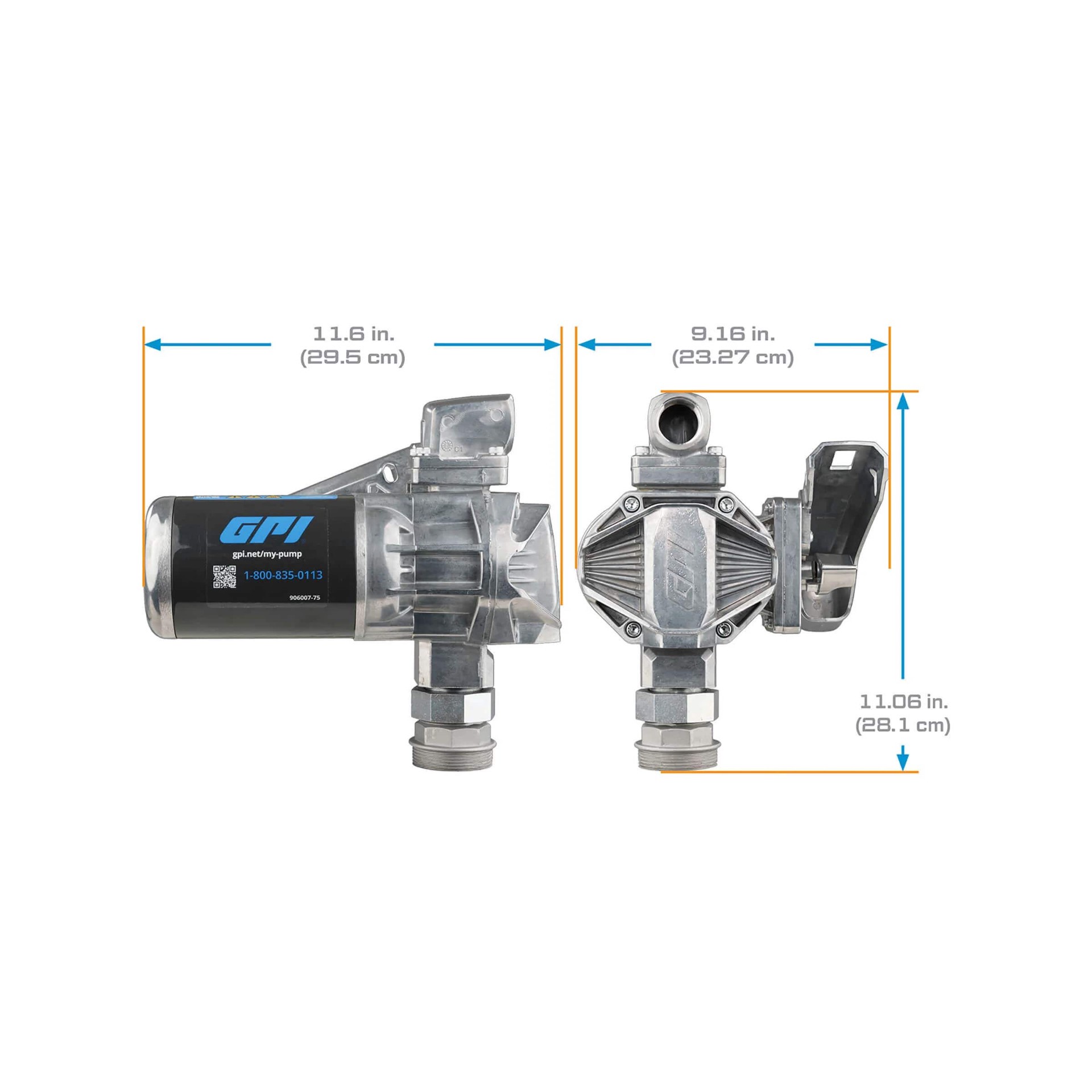 slide 5 of 5, GPI G20-012-AD Fuel Transfer Pump w/Auto Diesel Nozzle 1 -Count Ethanol Free 4-cycle fuel, 1 ct