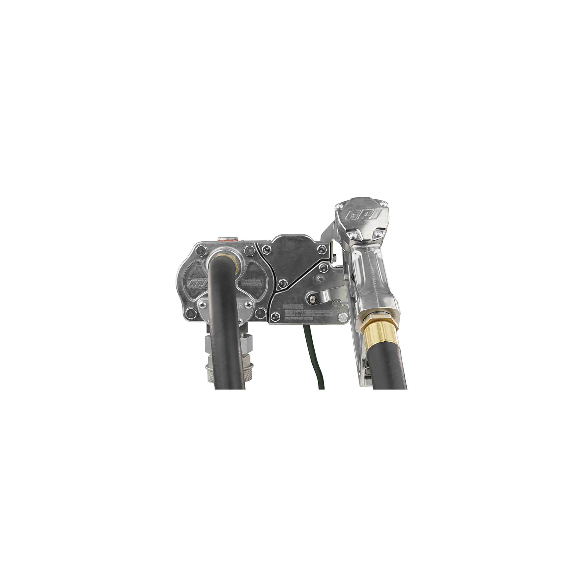 slide 3 of 5, GPI M-150S-MU Fuel Transfer Pump w/Manual Nozzle 1 -Count Ethanol Free 4-cycle fuel, 1 ct