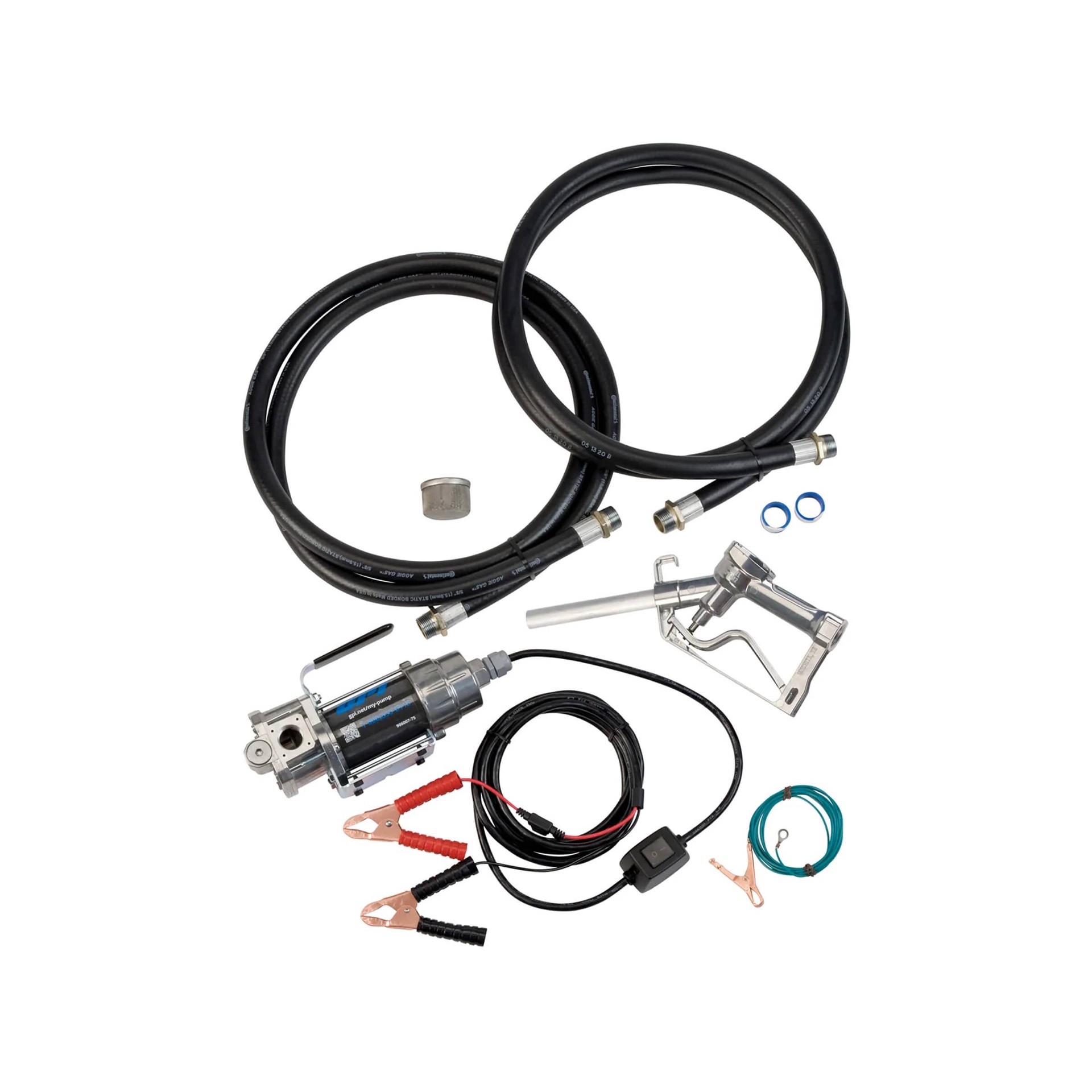 slide 3 of 5, GPI G8P-012-MU Fuel Transfer Pump w/Manual Nozzle 1 -Count Ethanol Free 4-cycle fuel, 1 ct