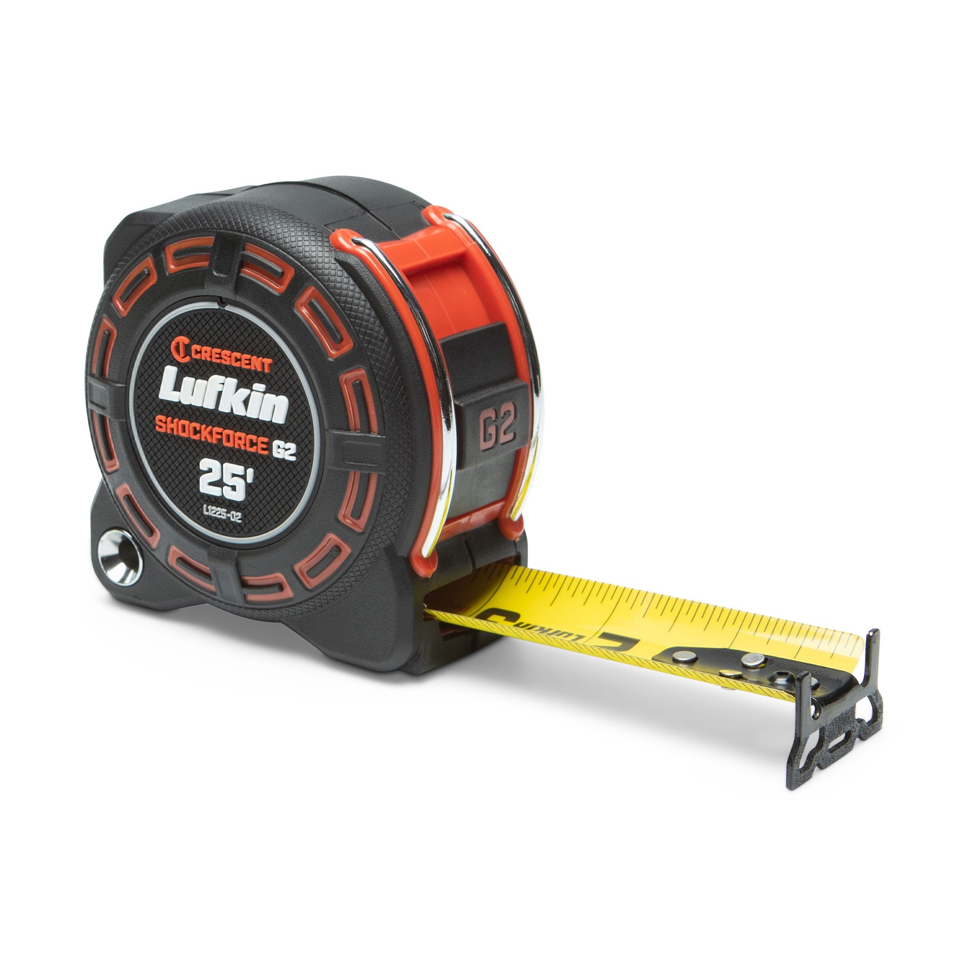 slide 5 of 6, Crescent Lufkin Shockforce G2 25-ft Tape Measure, 1 ct