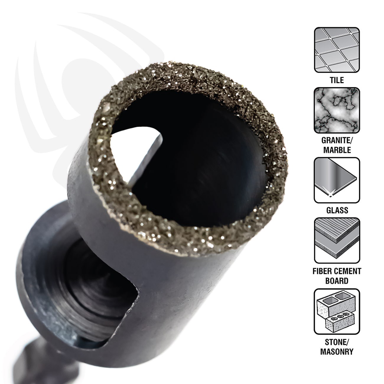 slide 3 of 6, Spyder Diamond Edge 3/4-in Diamond Arbored Hole Saw, 1 ct