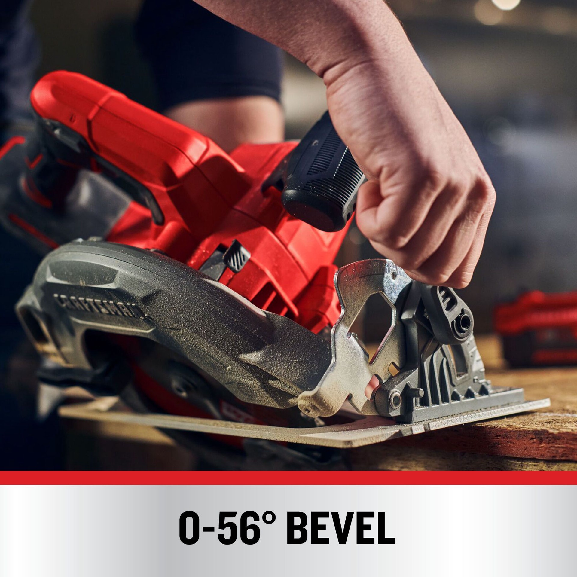 slide 5 of 6, CRAFTSMAN V20 RP 20-volt Max 7-1/4-in Brushless Cordless Circular Saw (Bare Tool), 1 ct