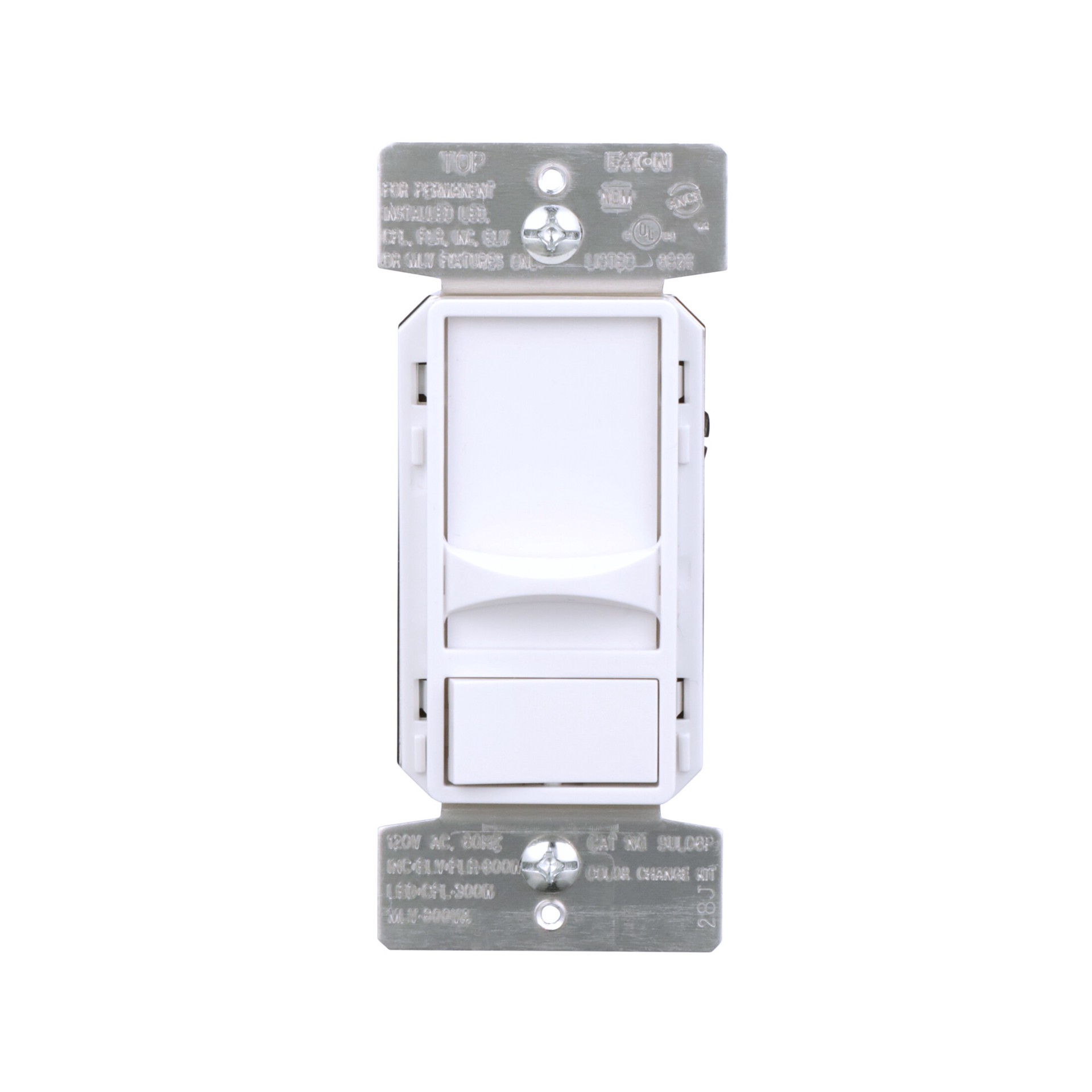slide 2 of 6, Eaton Universal Single-pole/3-way LED Decorator Light dimmer White/Light Almond/Ivory, 1 ct