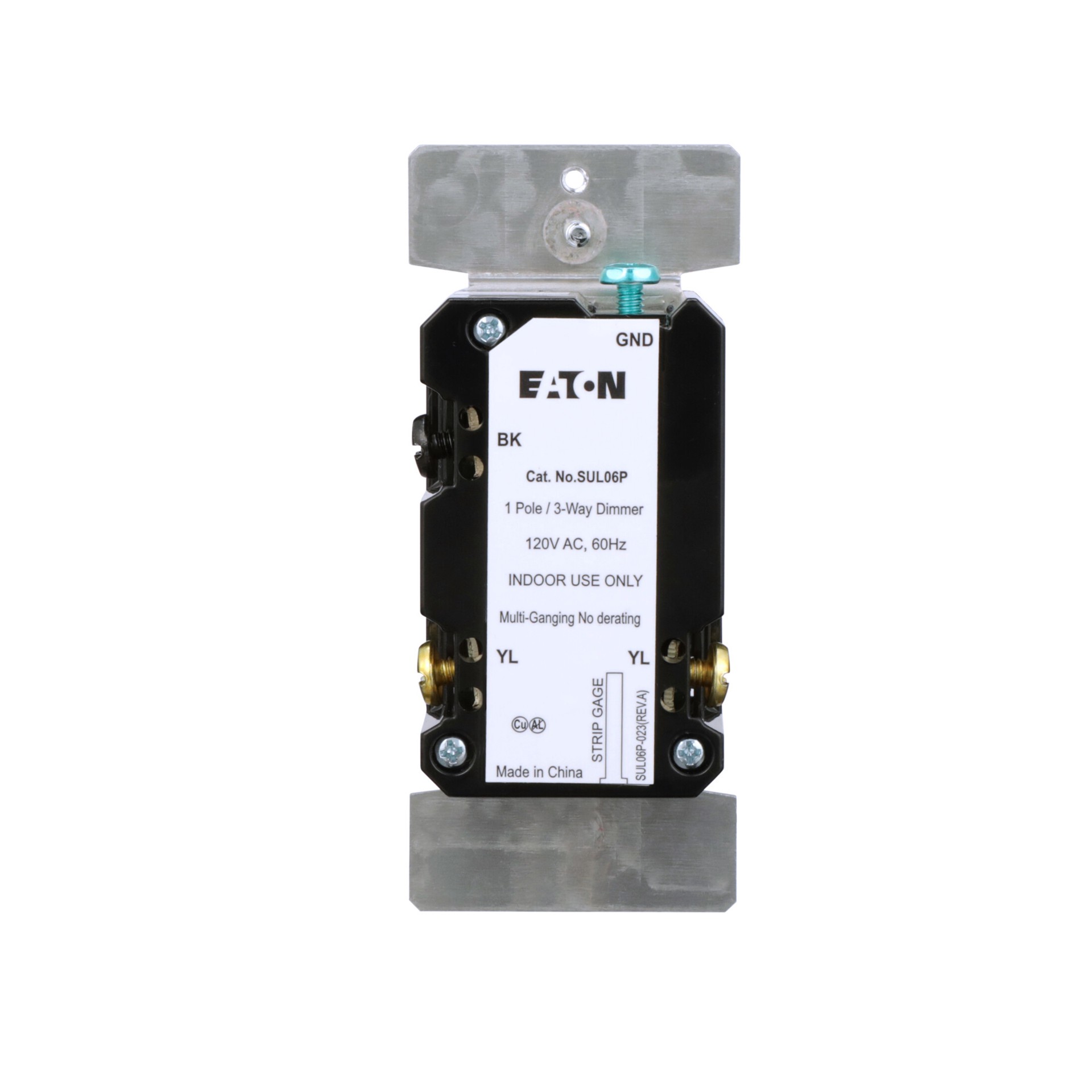 slide 5 of 6, Eaton Universal Single-pole/3-way LED Decorator Light dimmer White/Light Almond/Ivory, 1 ct