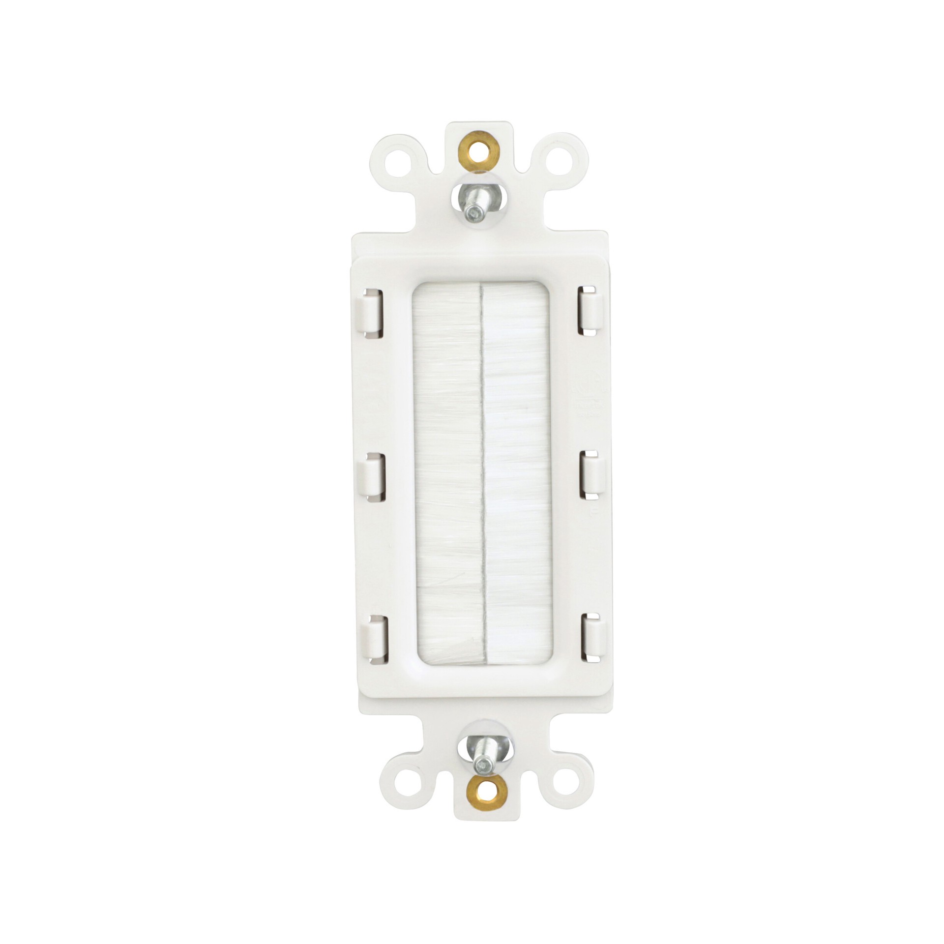 slide 5 of 6, Eaton 1 -Gang White Thermoplastic Indoor Wall Plate, 1 ct