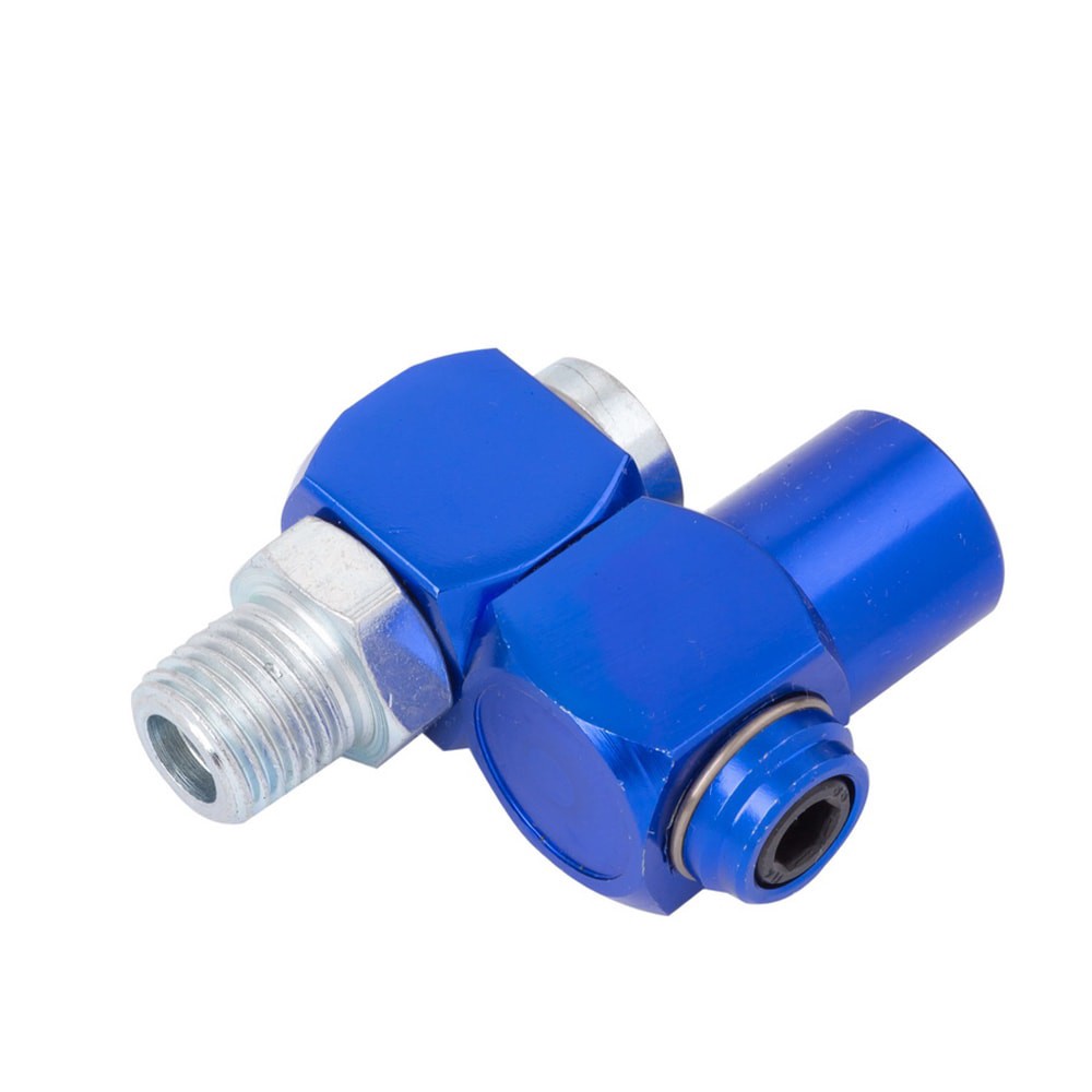 slide 5 of 6, Kobalt 360-Degree Swivel Connector 1/4-in, 1 ct