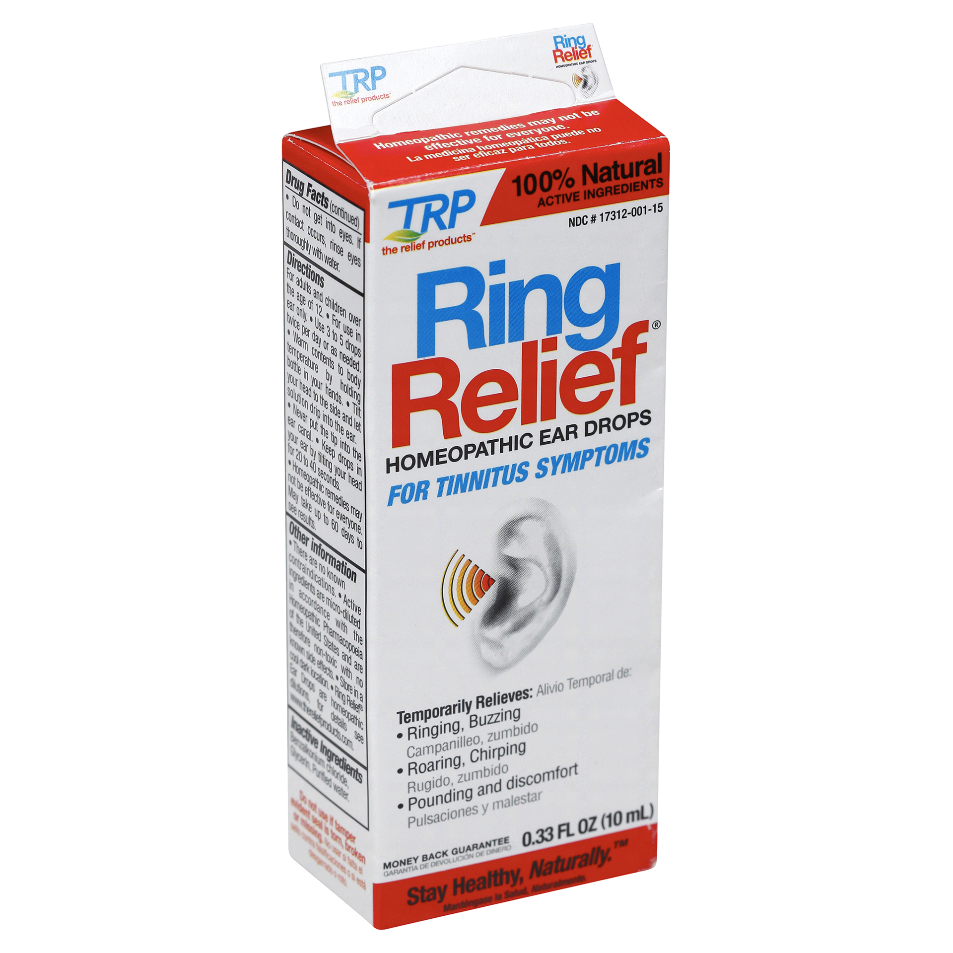 slide 7 of 29, TRP Relief Products Ring Relief Homeopathic Ear Drops, 15 ml