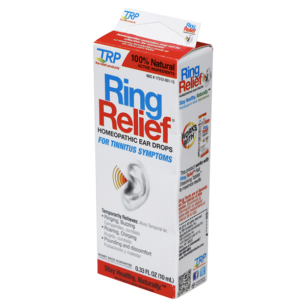 slide 2 of 29, TRP Relief Products Ring Relief Homeopathic Ear Drops, 15 ml