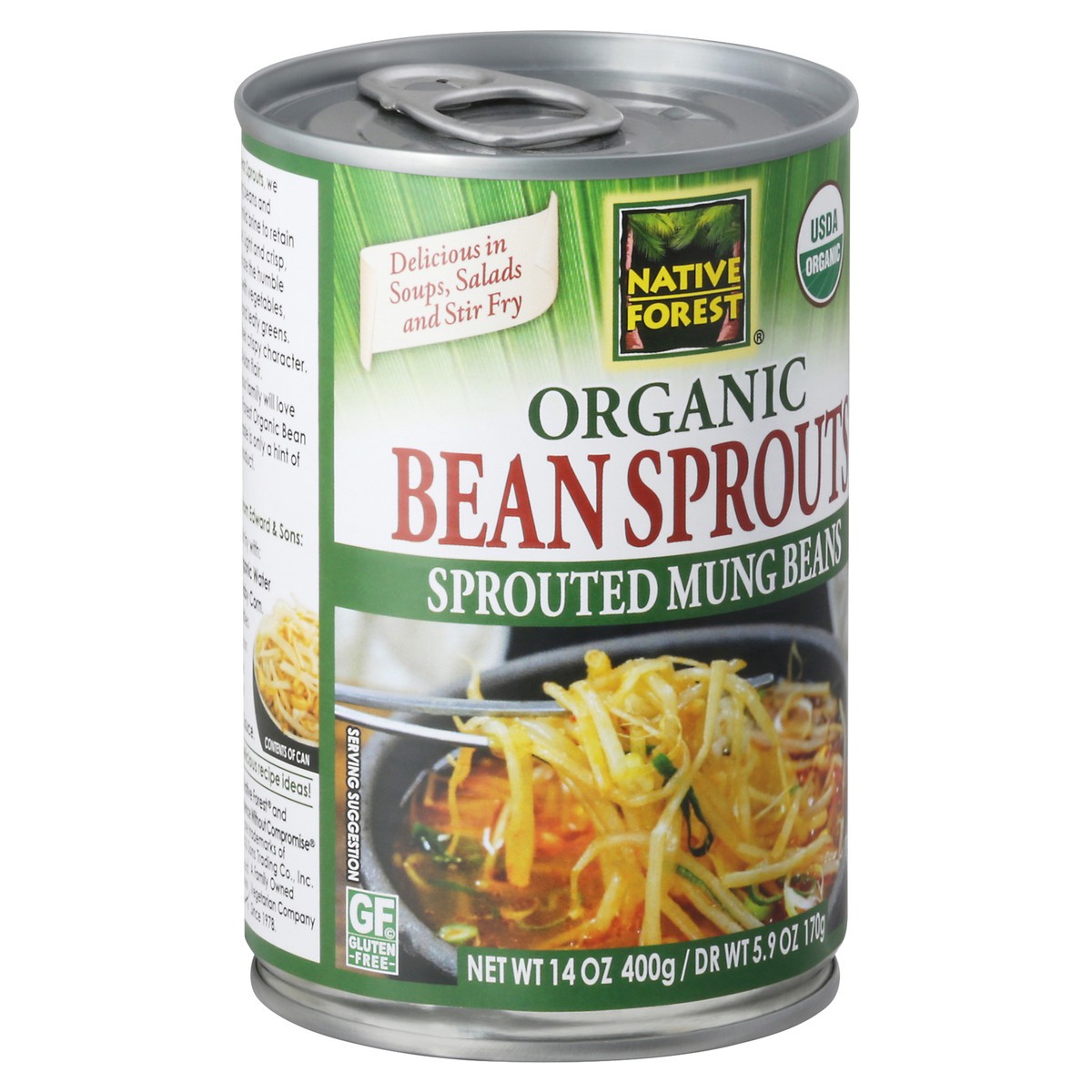 slide 9 of 9, Native Forest Organic Sprouted Bean Sprouts 14 oz, 14 oz
