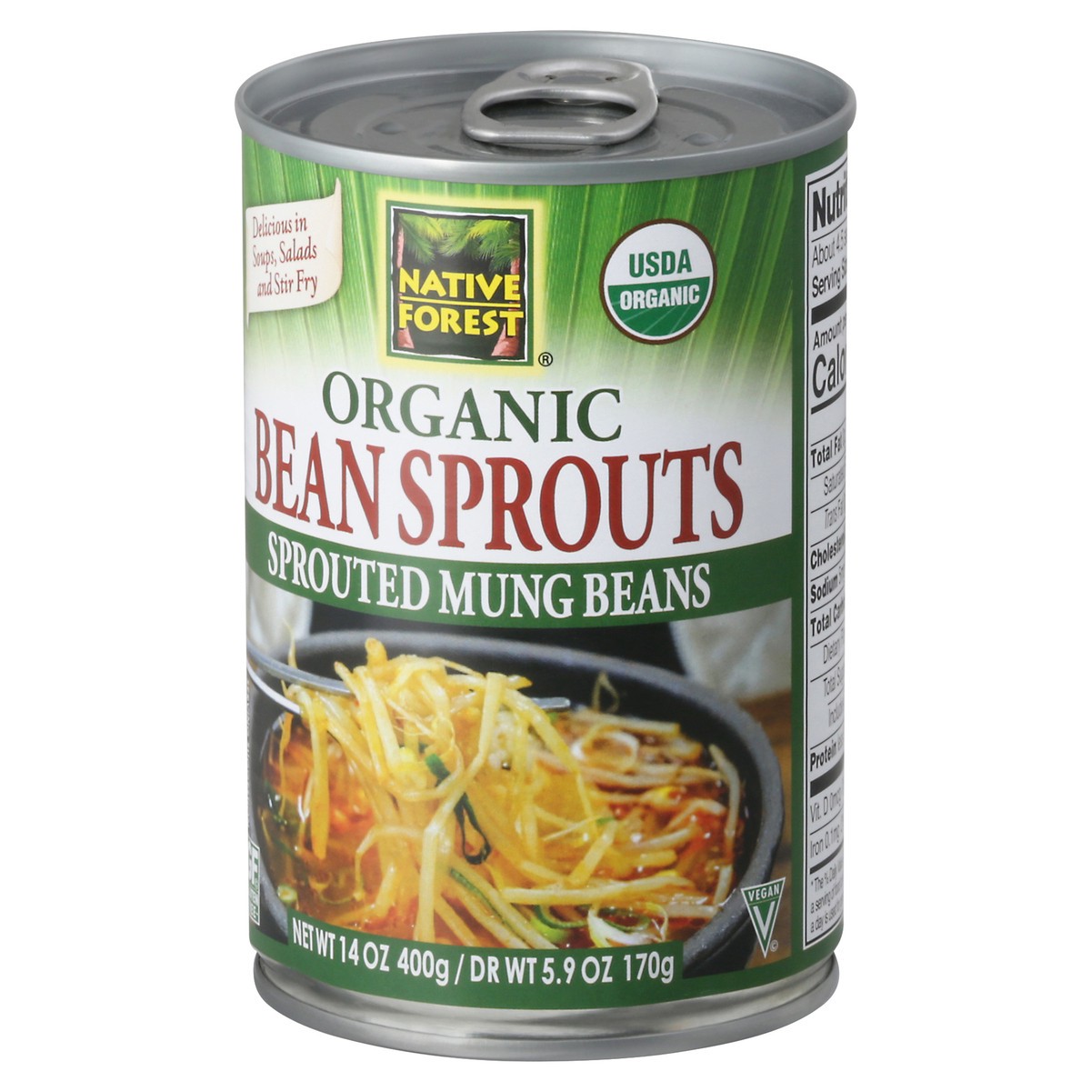 slide 8 of 9, Native Forest Organic Sprouted Bean Sprouts 14 oz, 14 oz
