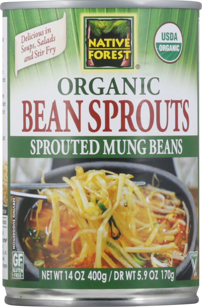 slide 4 of 9, Native Forest Organic Sprouted Bean Sprouts 14 oz, 14 oz