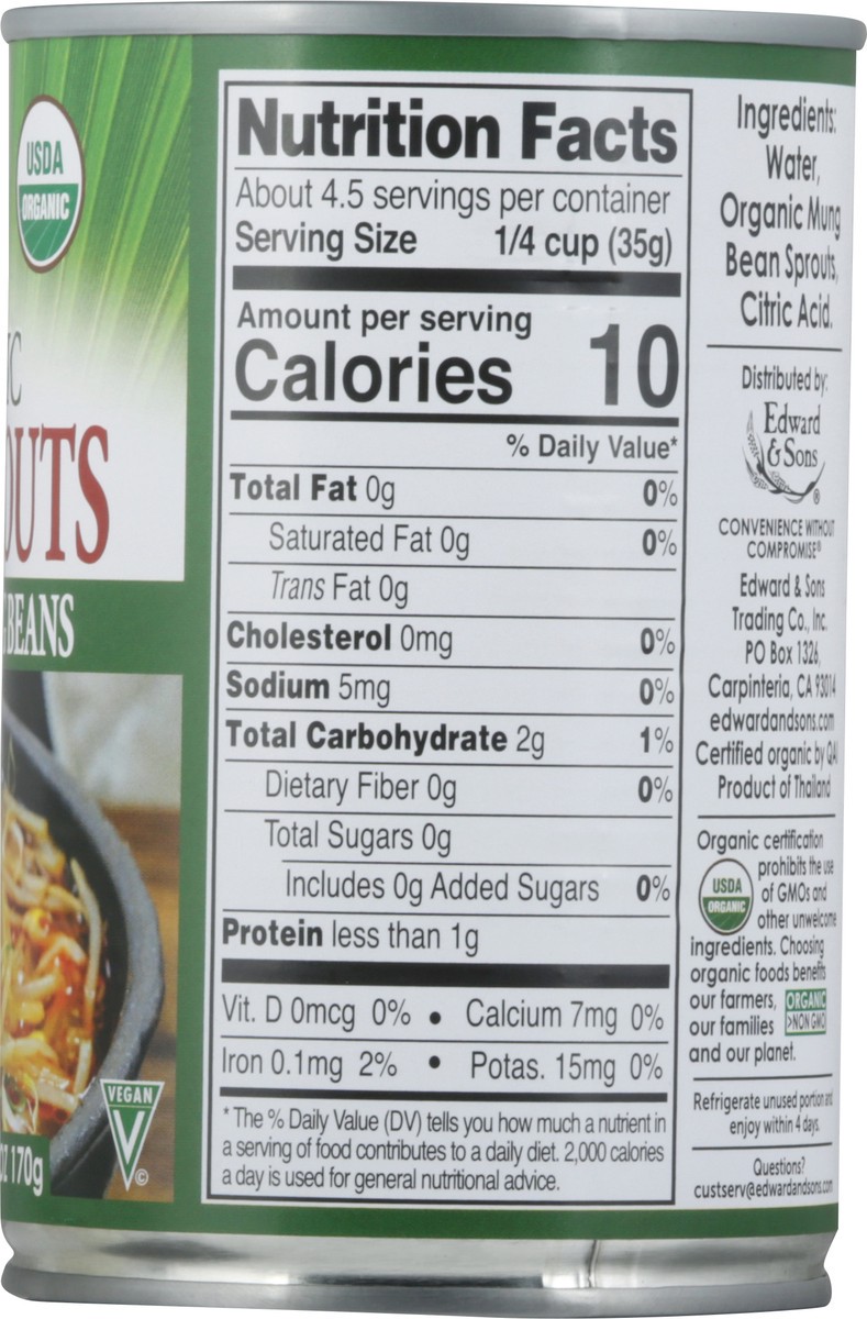 slide 7 of 9, Native Forest Organic Sprouted Bean Sprouts 14 oz, 14 oz